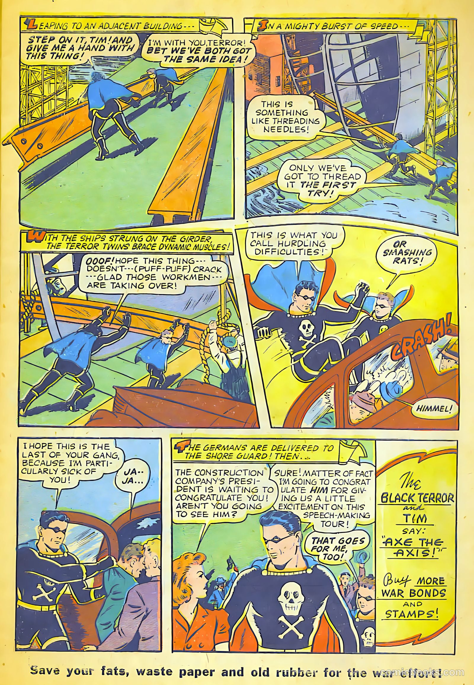 Exciting Comics #32 (1944) — page 16 of 53