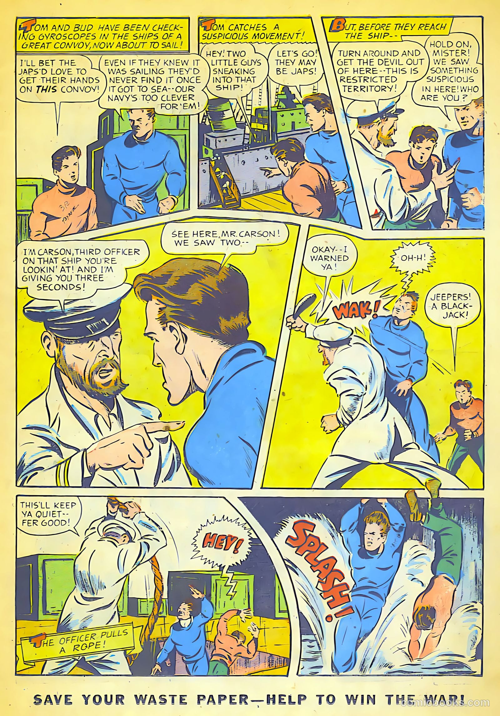 Exciting Comics #32 (1944) — page 18 of 53