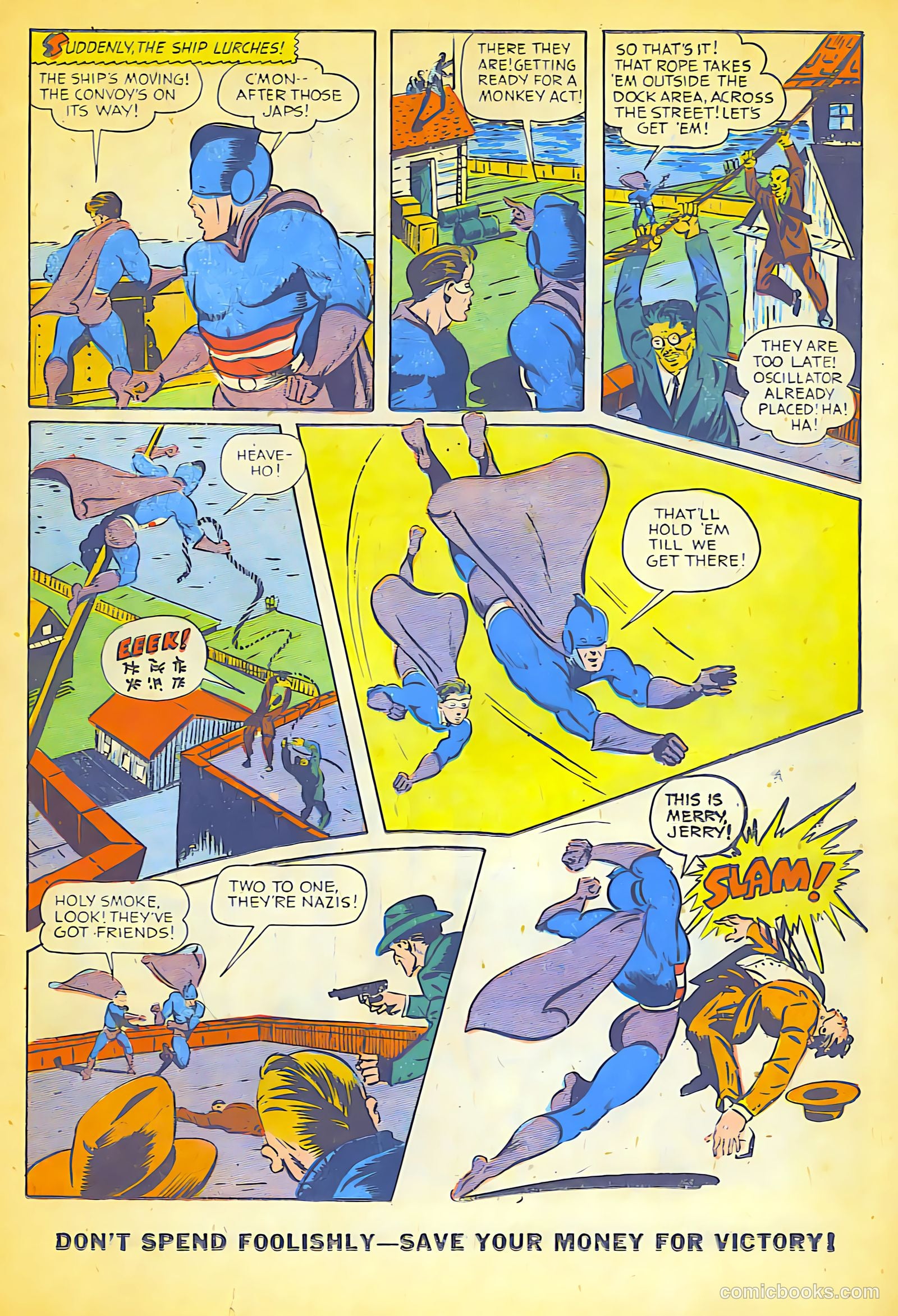 Exciting Comics #32 (1944) — page 20 of 53