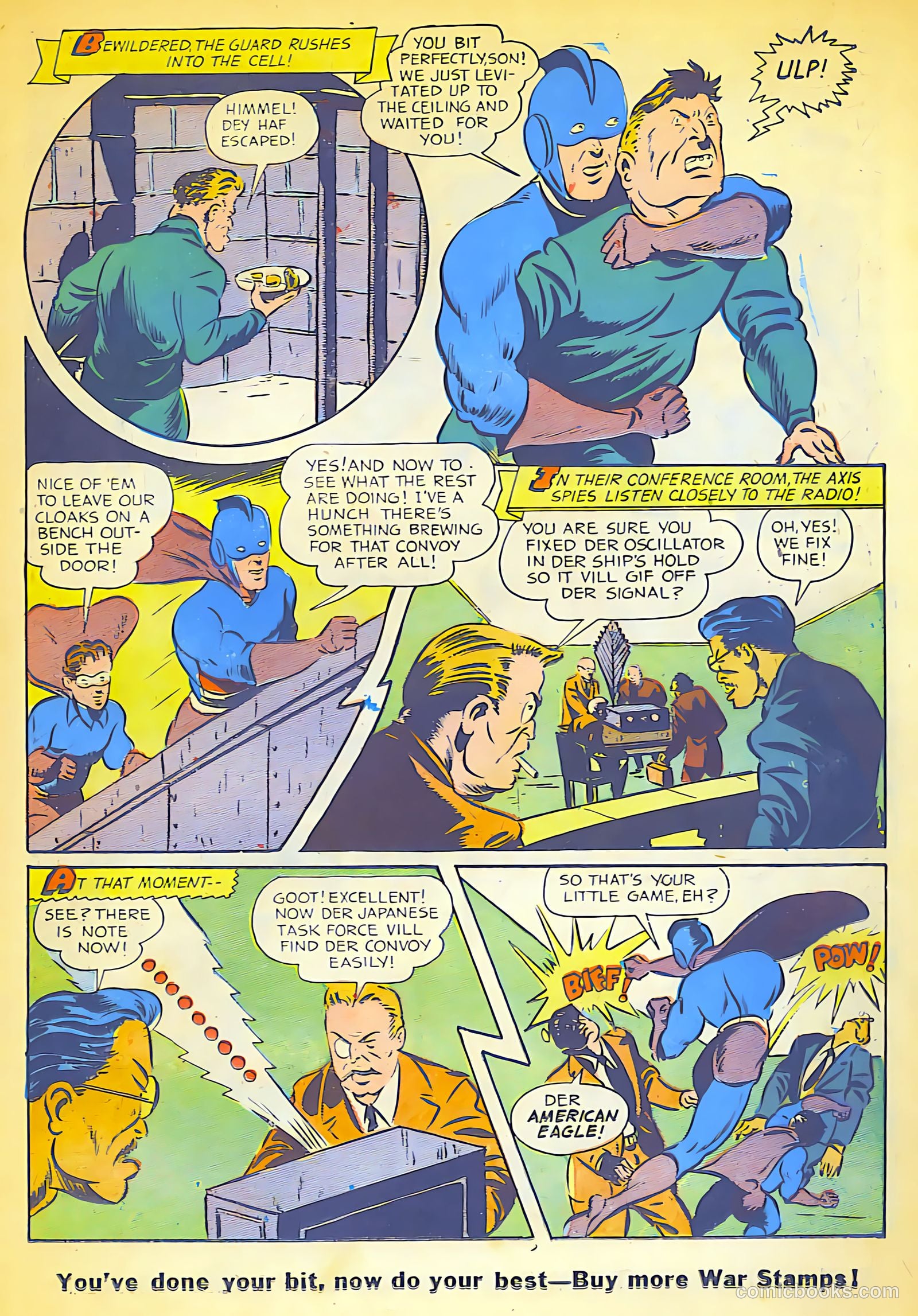 Exciting Comics #32 (1944) — page 22 of 53