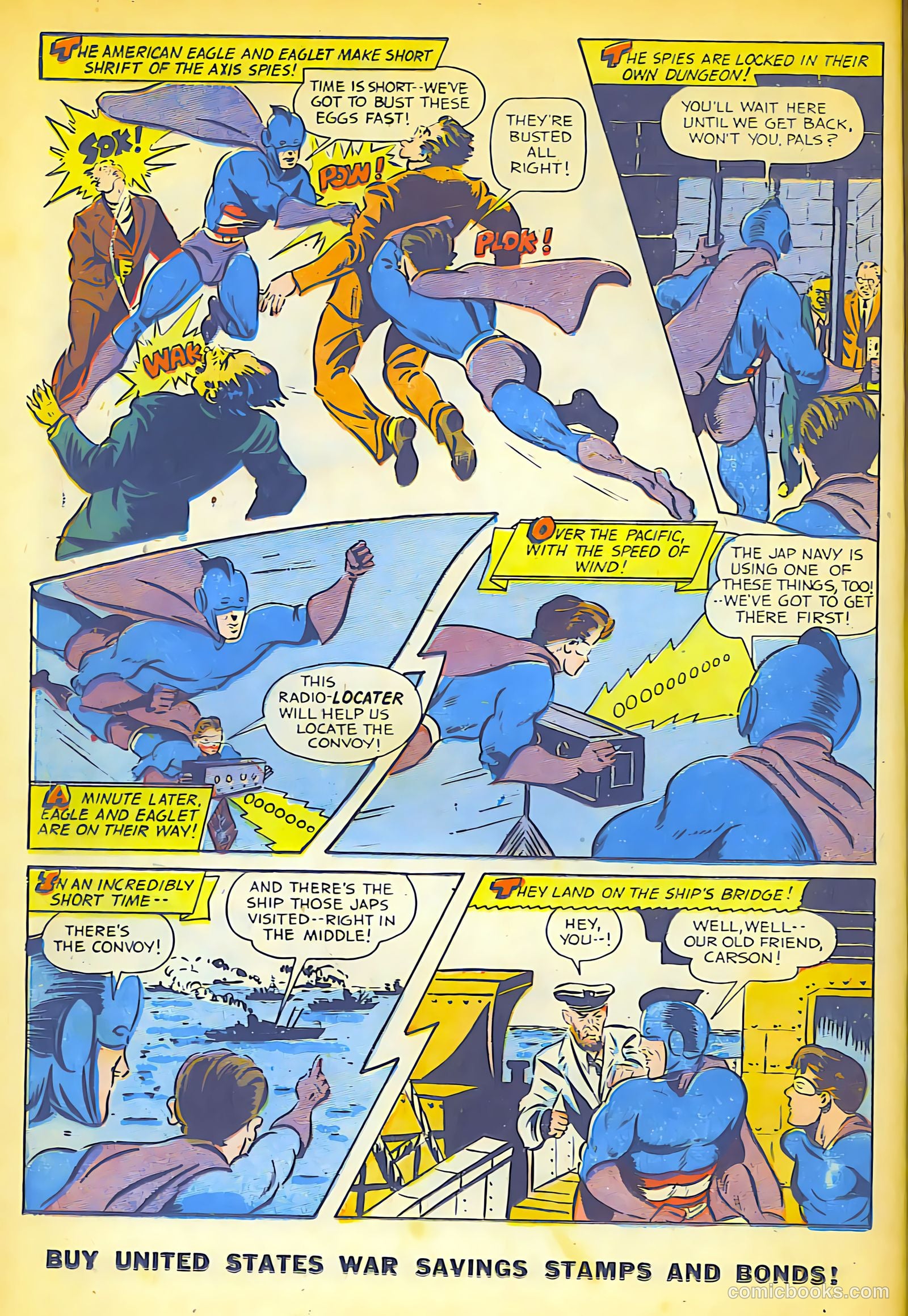 Exciting Comics #32 (1944) — page 23 of 53