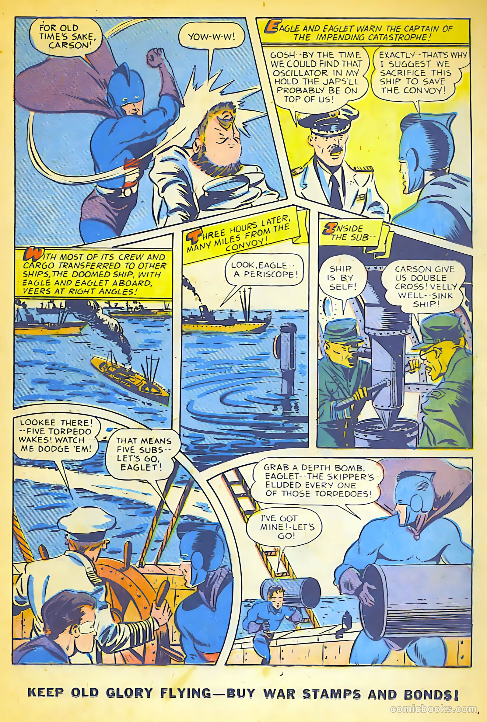 Exciting Comics #32 (1944) — page 24 of 53