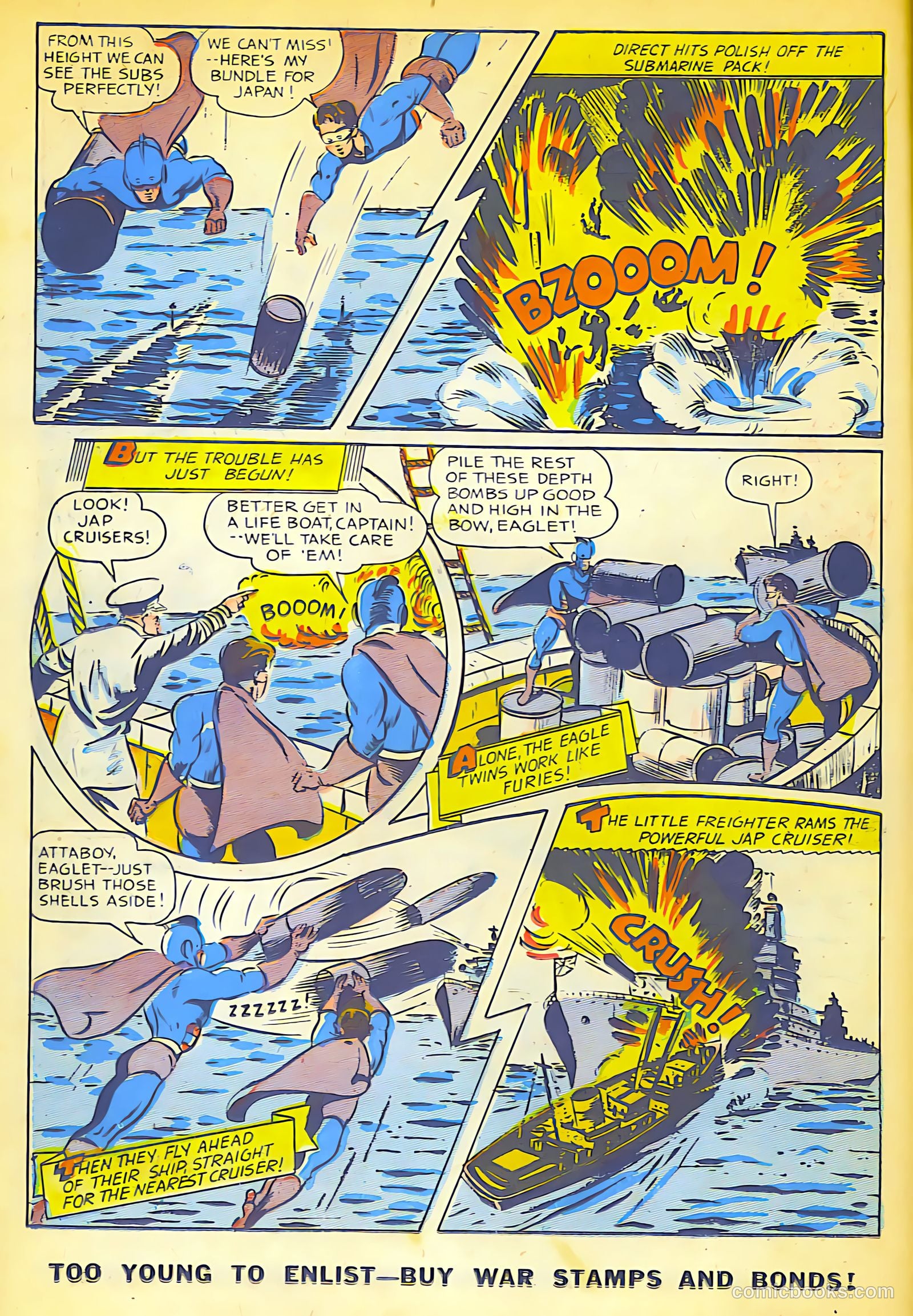 Exciting Comics #32 (1944) — page 25 of 53