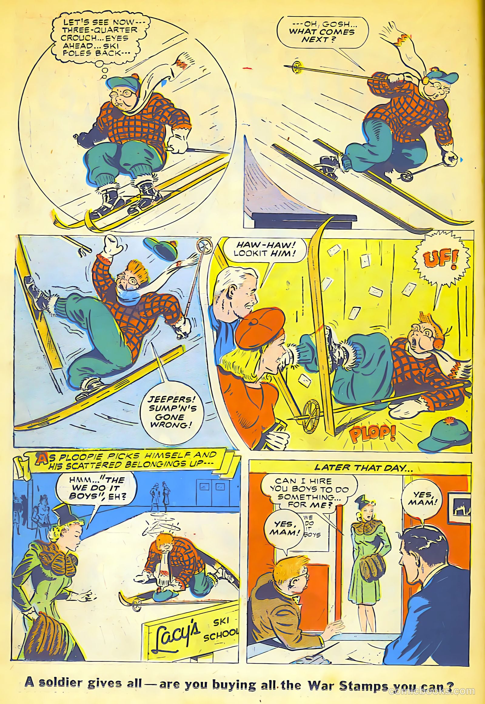 Exciting Comics #32 (1944) — page 28 of 53