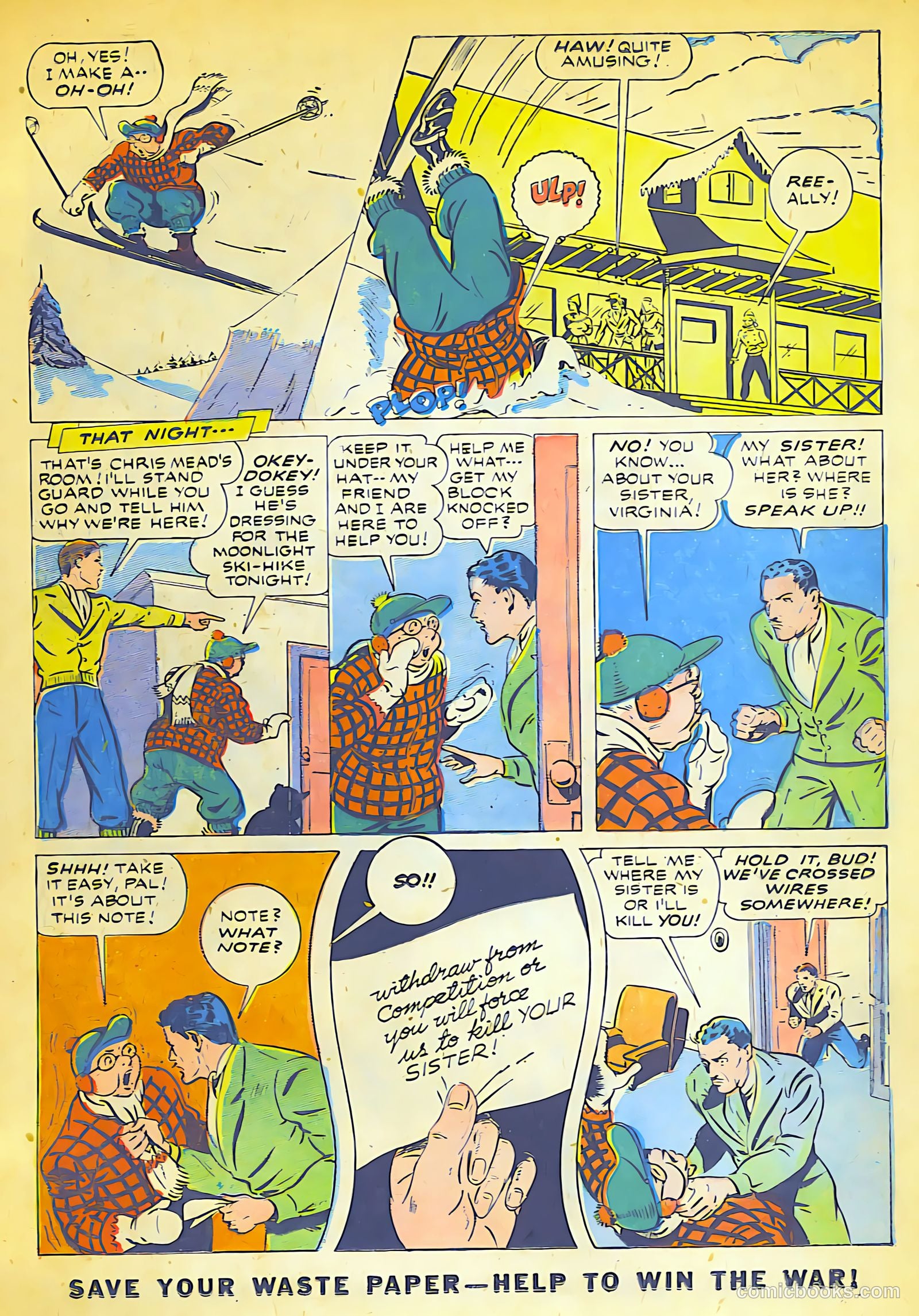 Exciting Comics #32 (1944) — page 31 of 53