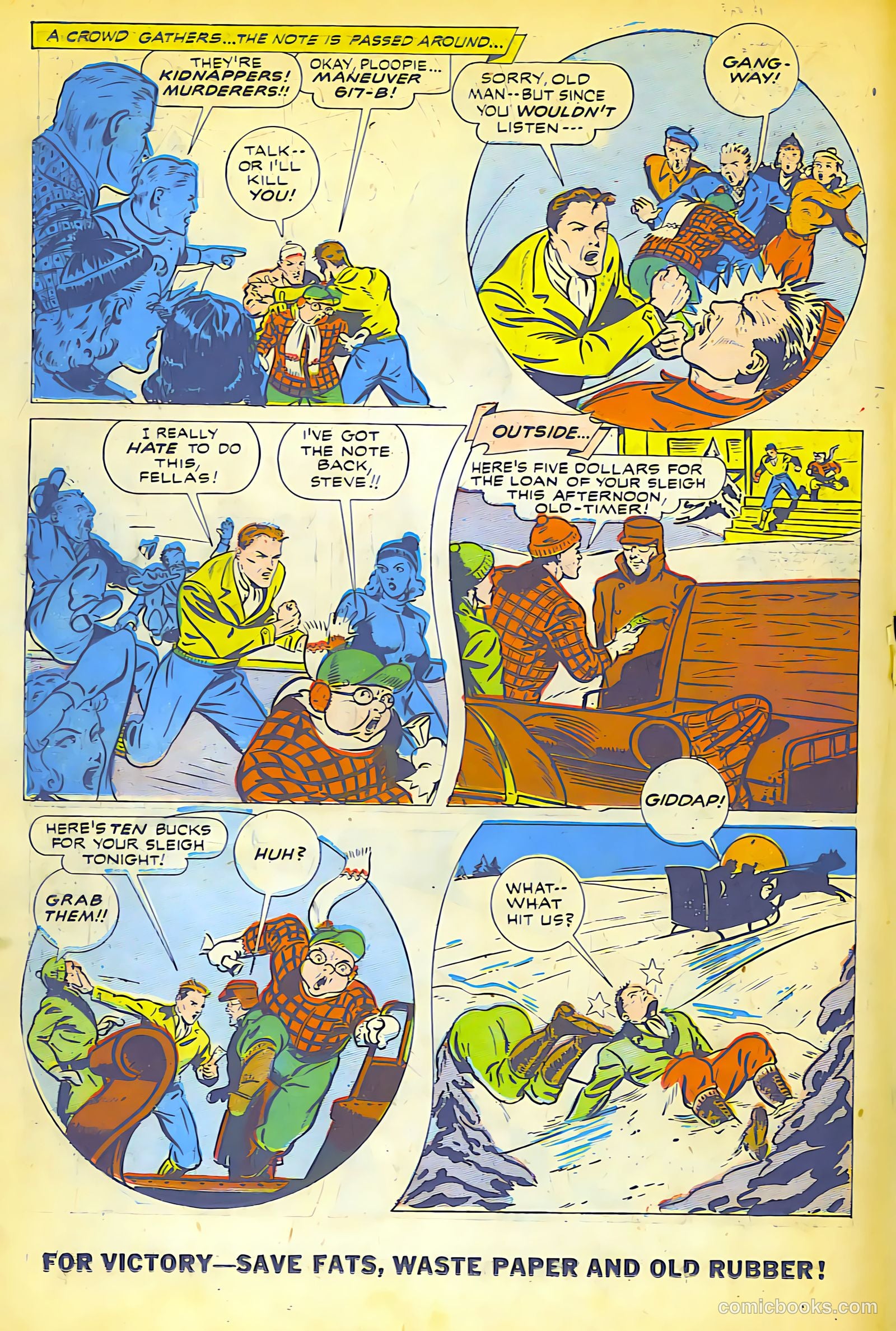 Exciting Comics #32 (1944) — page 32 of 53