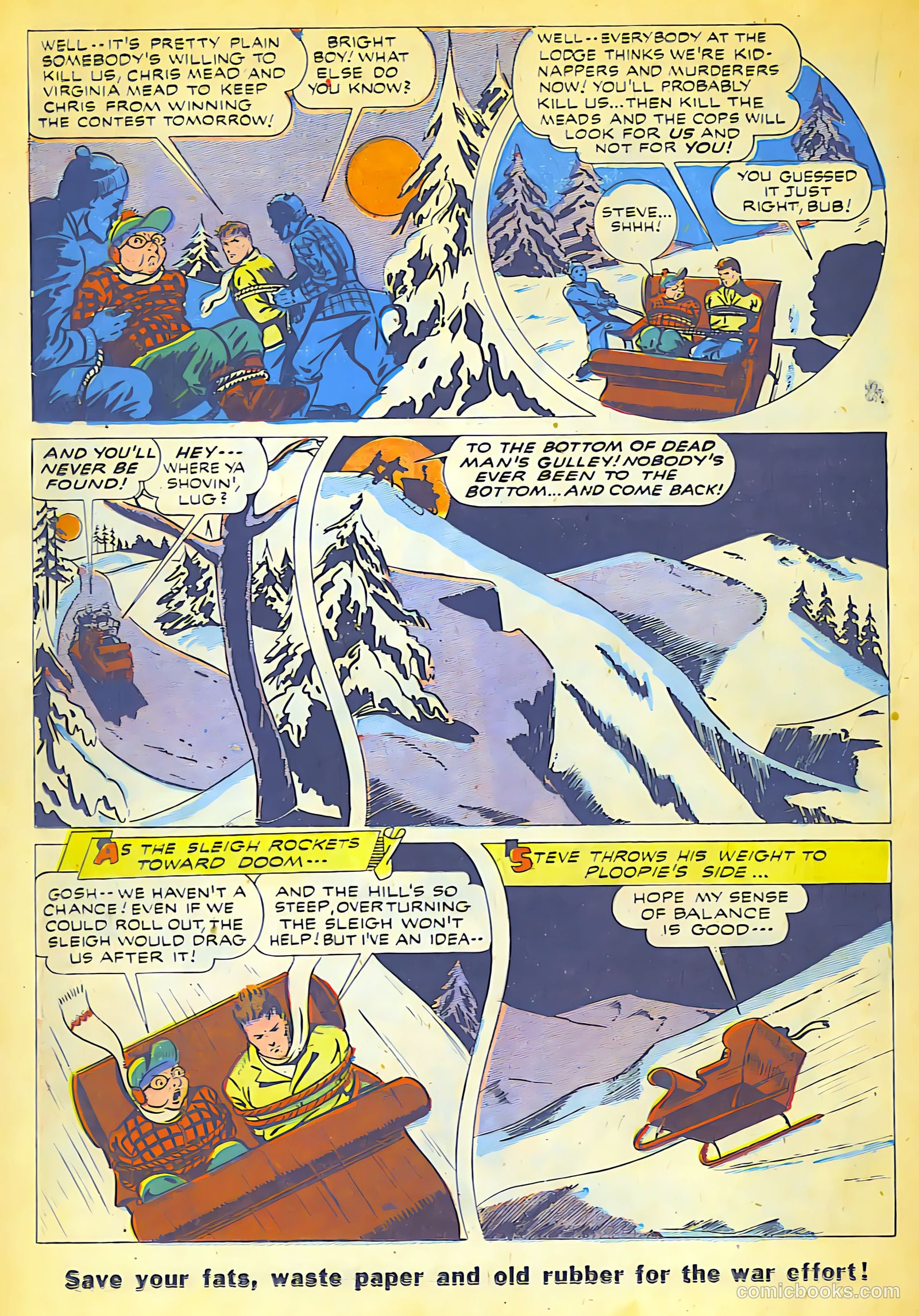 Exciting Comics #32 (1944) — page 34 of 53