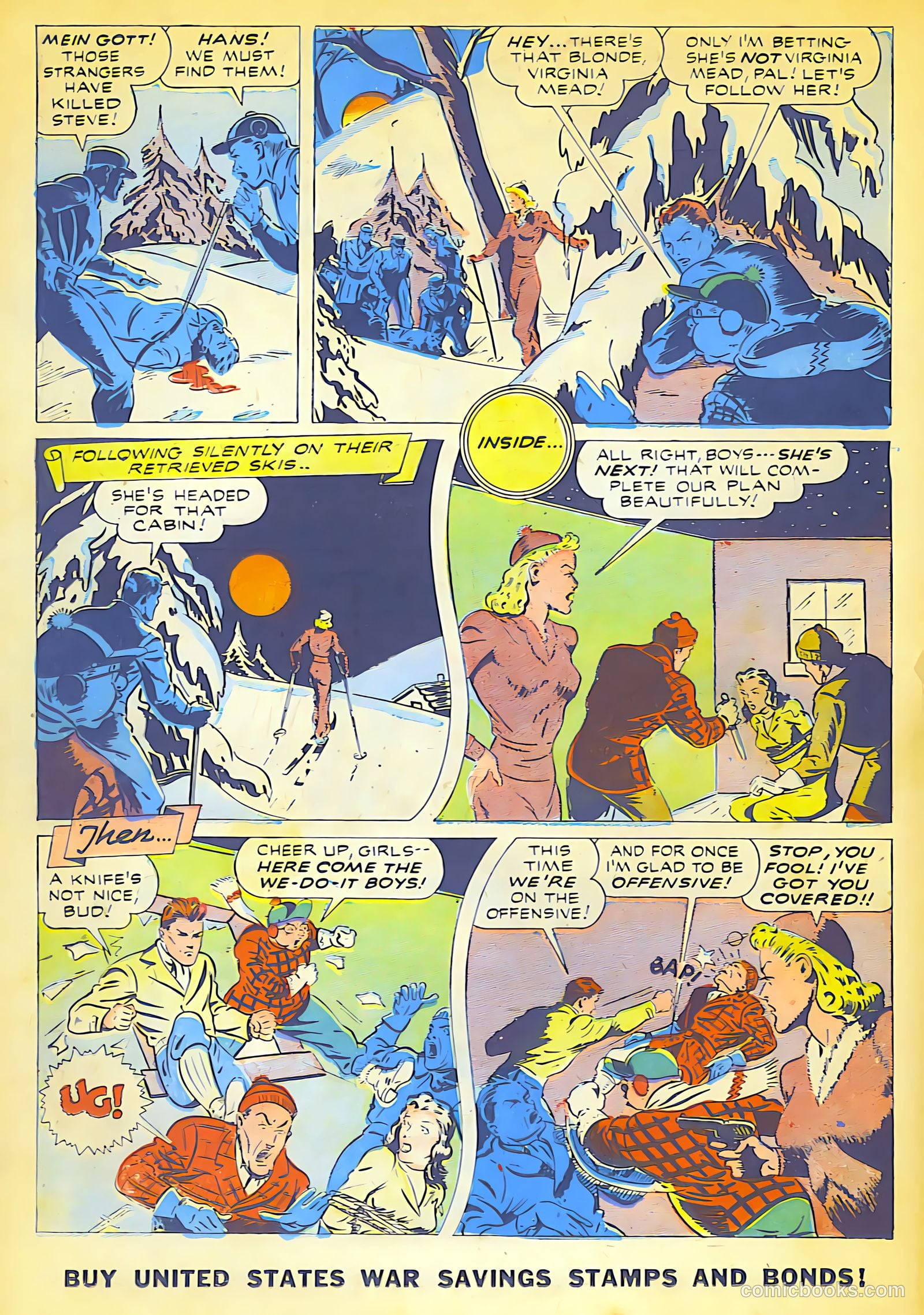 Exciting Comics #32 (1944) — page 36 of 53