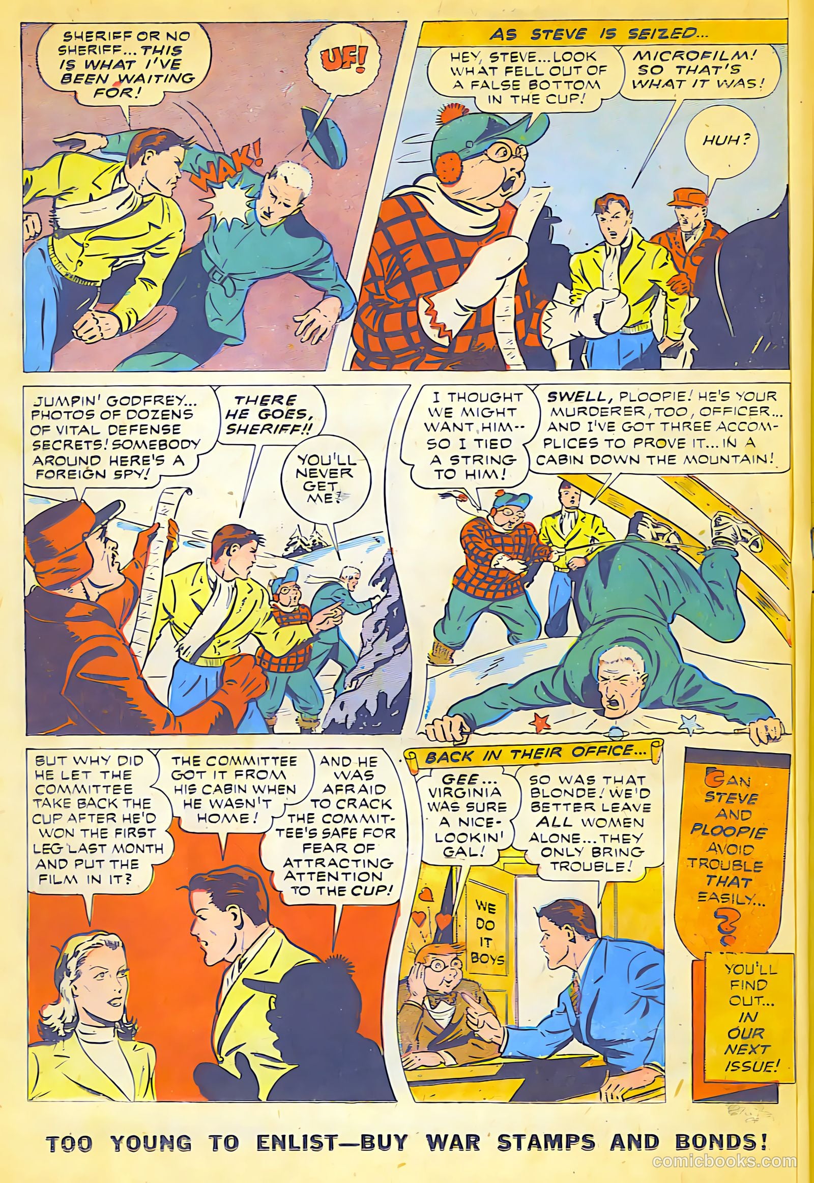 Exciting Comics #32 (1944) — page 38 of 53