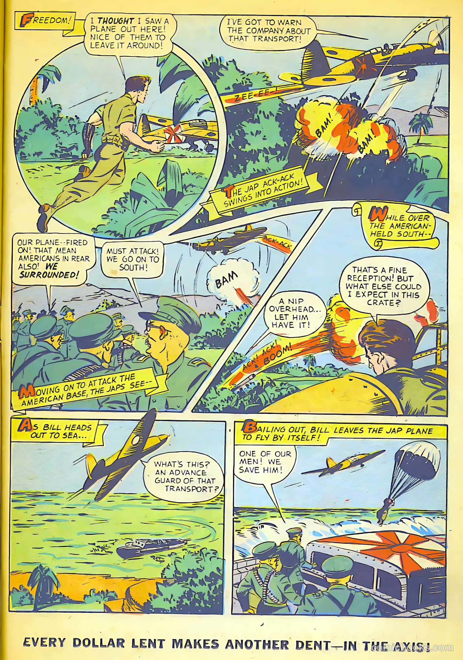 Exciting Comics #32 (1944) — page 42 of 53