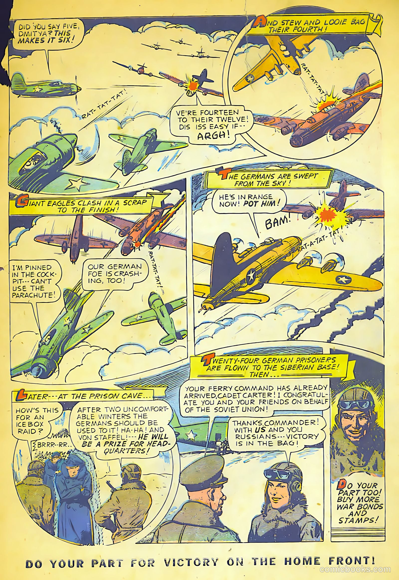 Exciting Comics #32 (1944) — page 53 of 53
