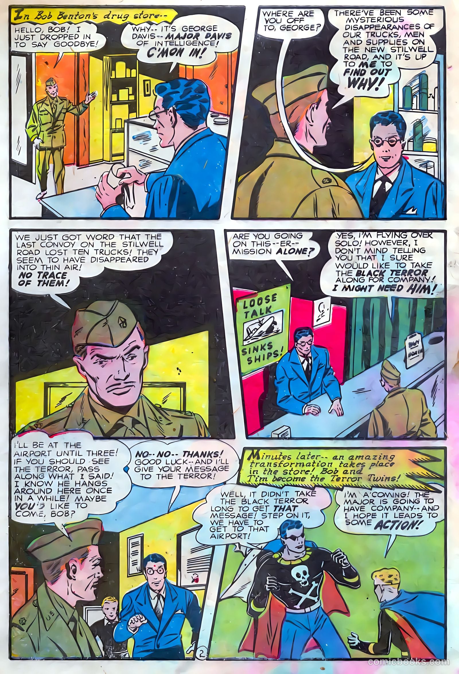 Exciting Comics #46 (1946) — page 4 of 52