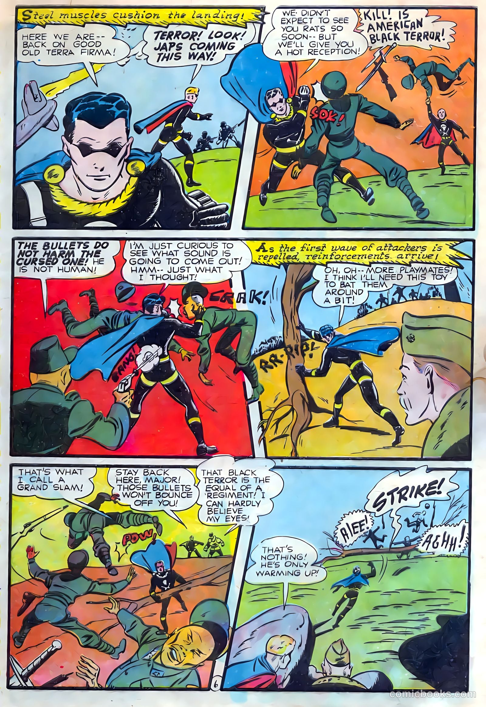 Exciting Comics #46 (1946) — page 8 of 52