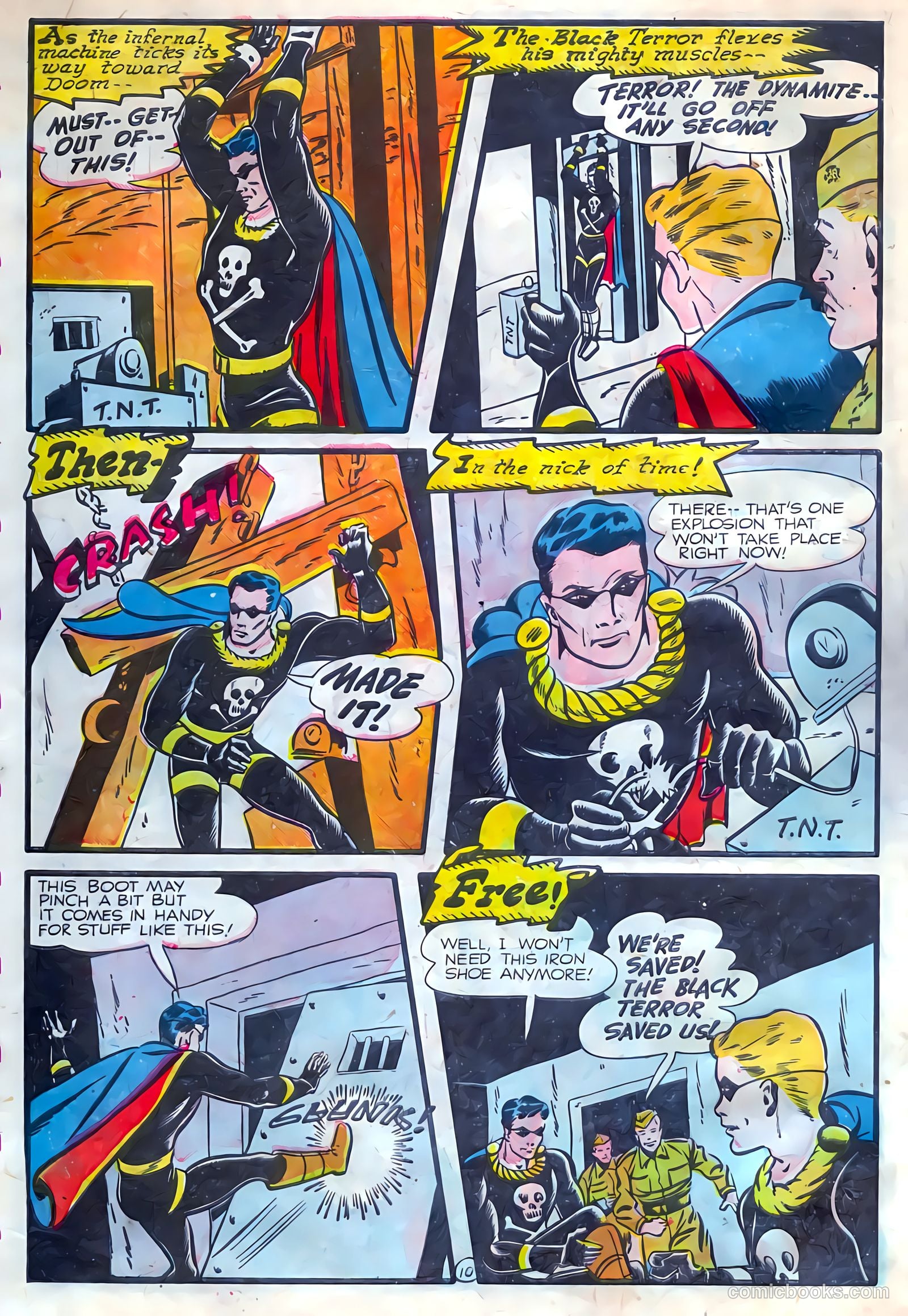 Exciting Comics #46 (1946) — page 12 of 52