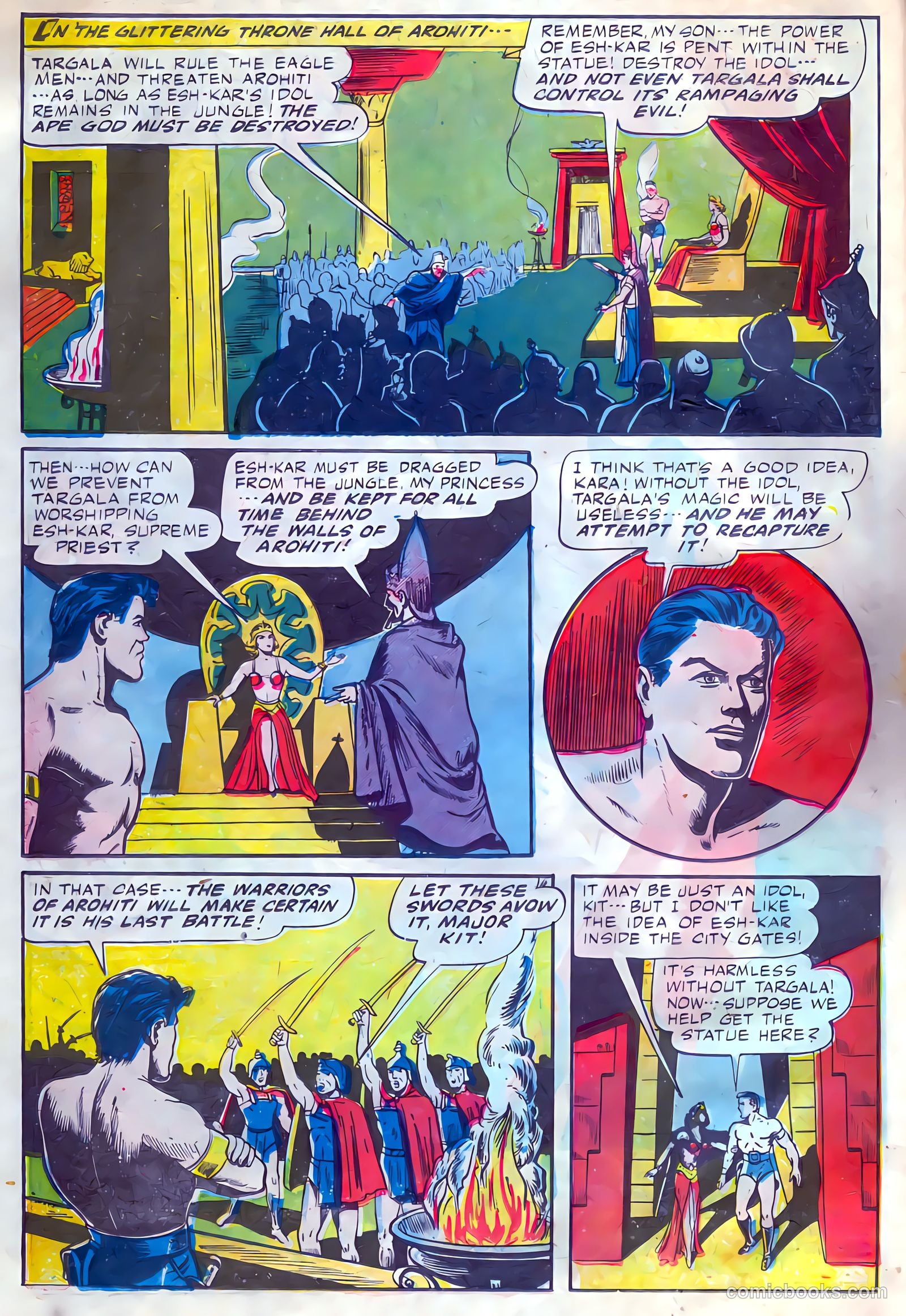 Exciting Comics #46 (1946) — page 16 of 52