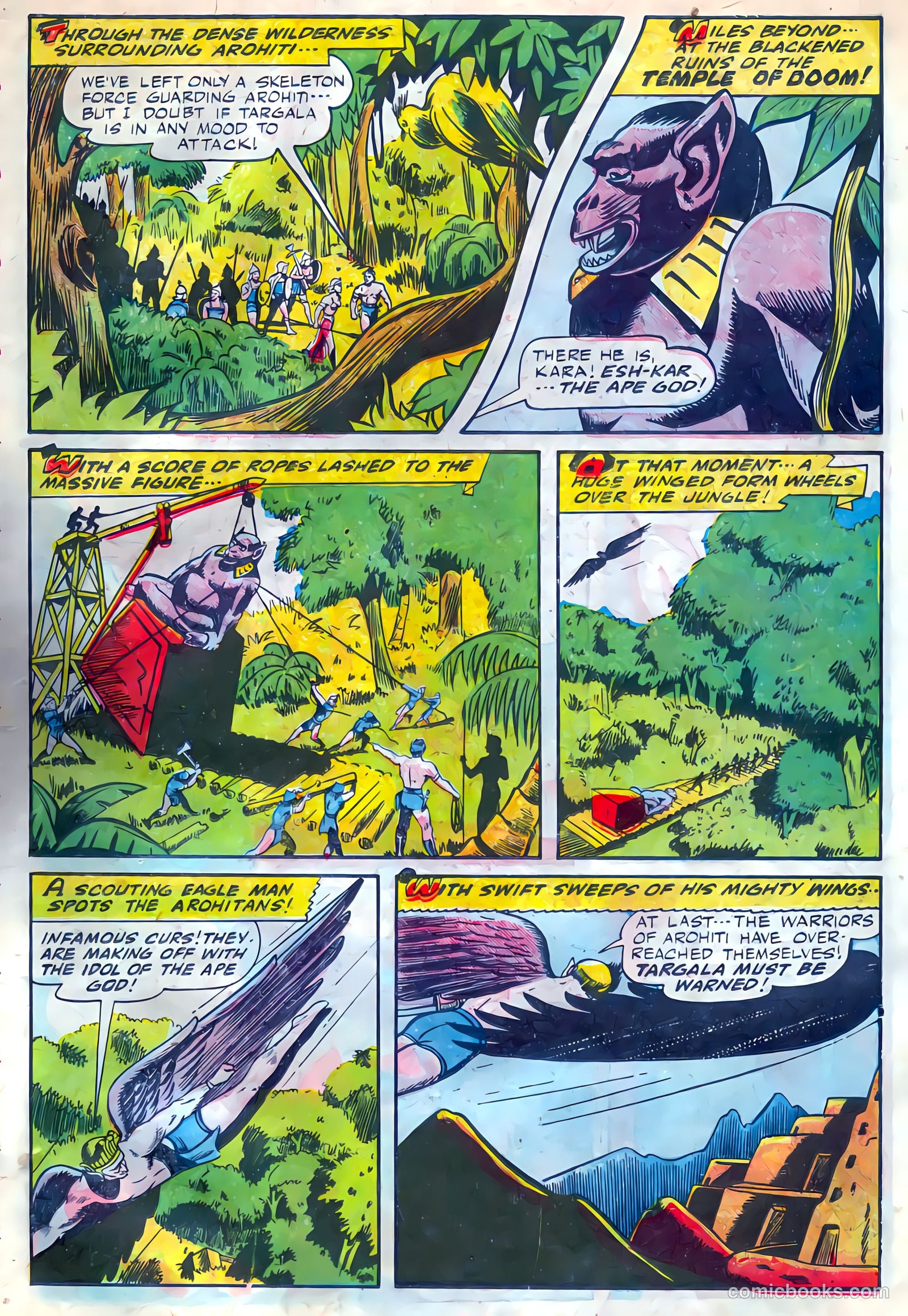 Exciting Comics #46 (1946) — page 17 of 52
