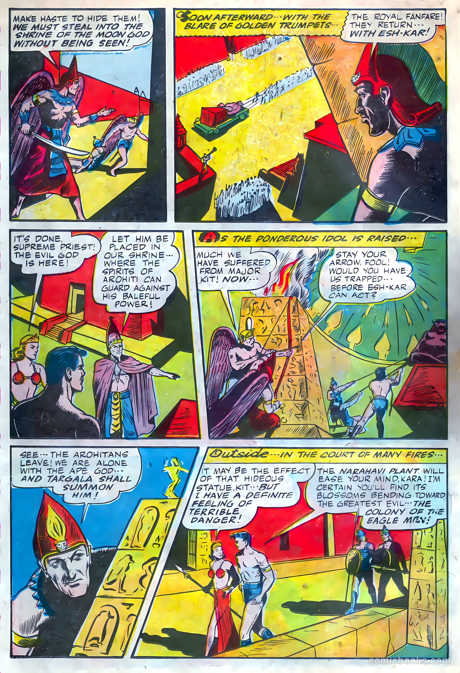 Exciting Comics #46 (1946) — page 20 of 52