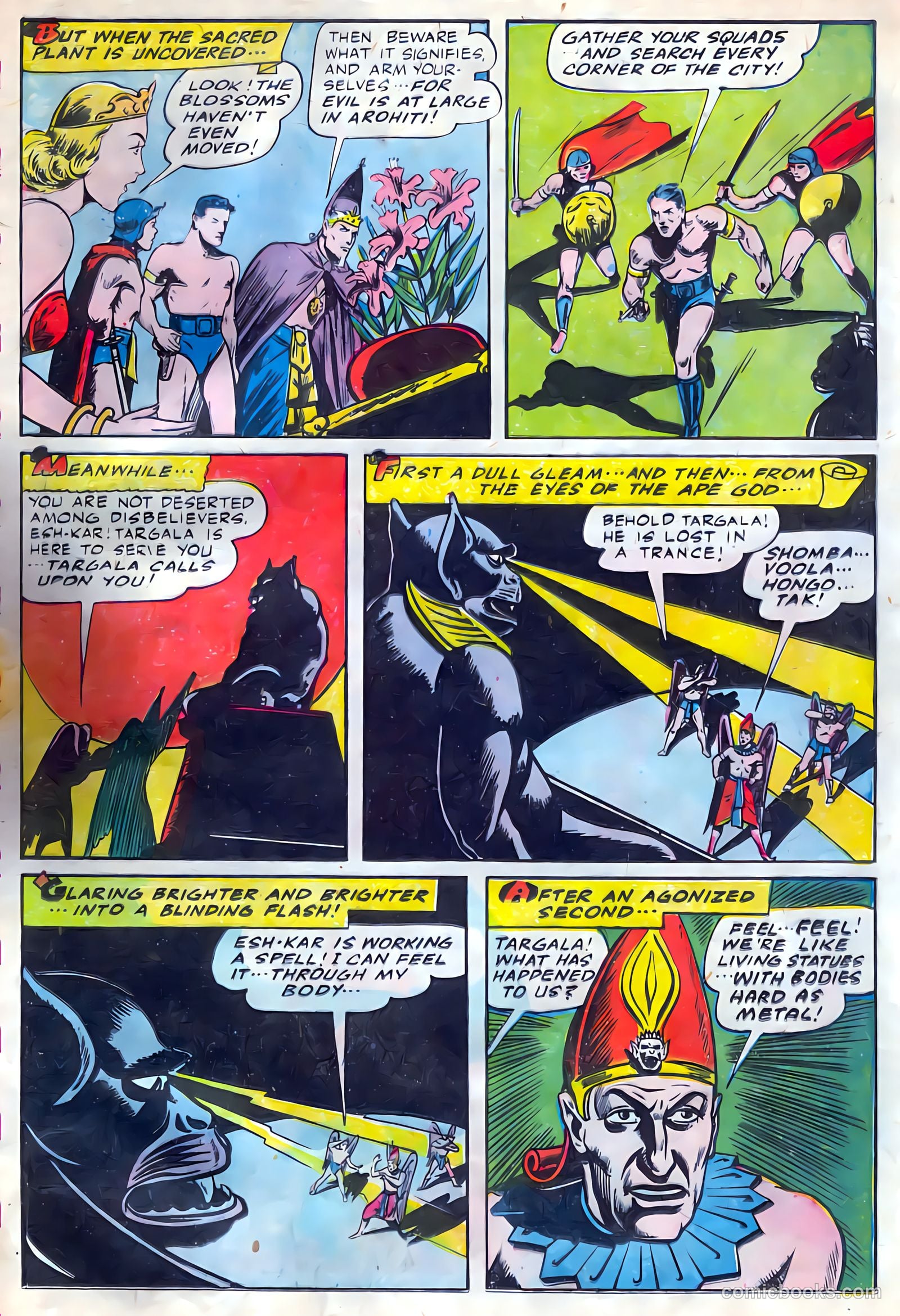 Exciting Comics #46 (1946) — page 21 of 52