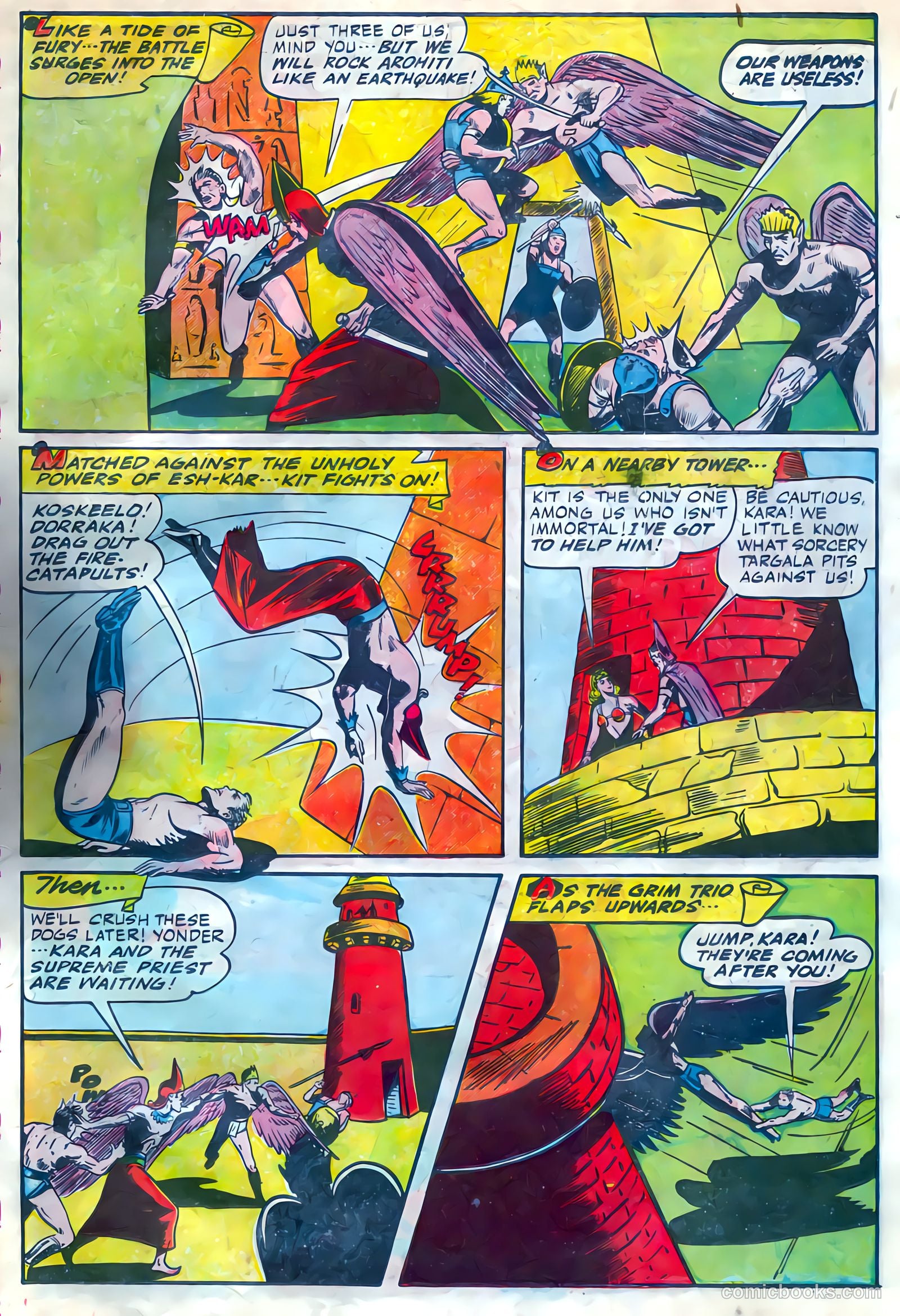 Exciting Comics #46 (1946) — page 23 of 52