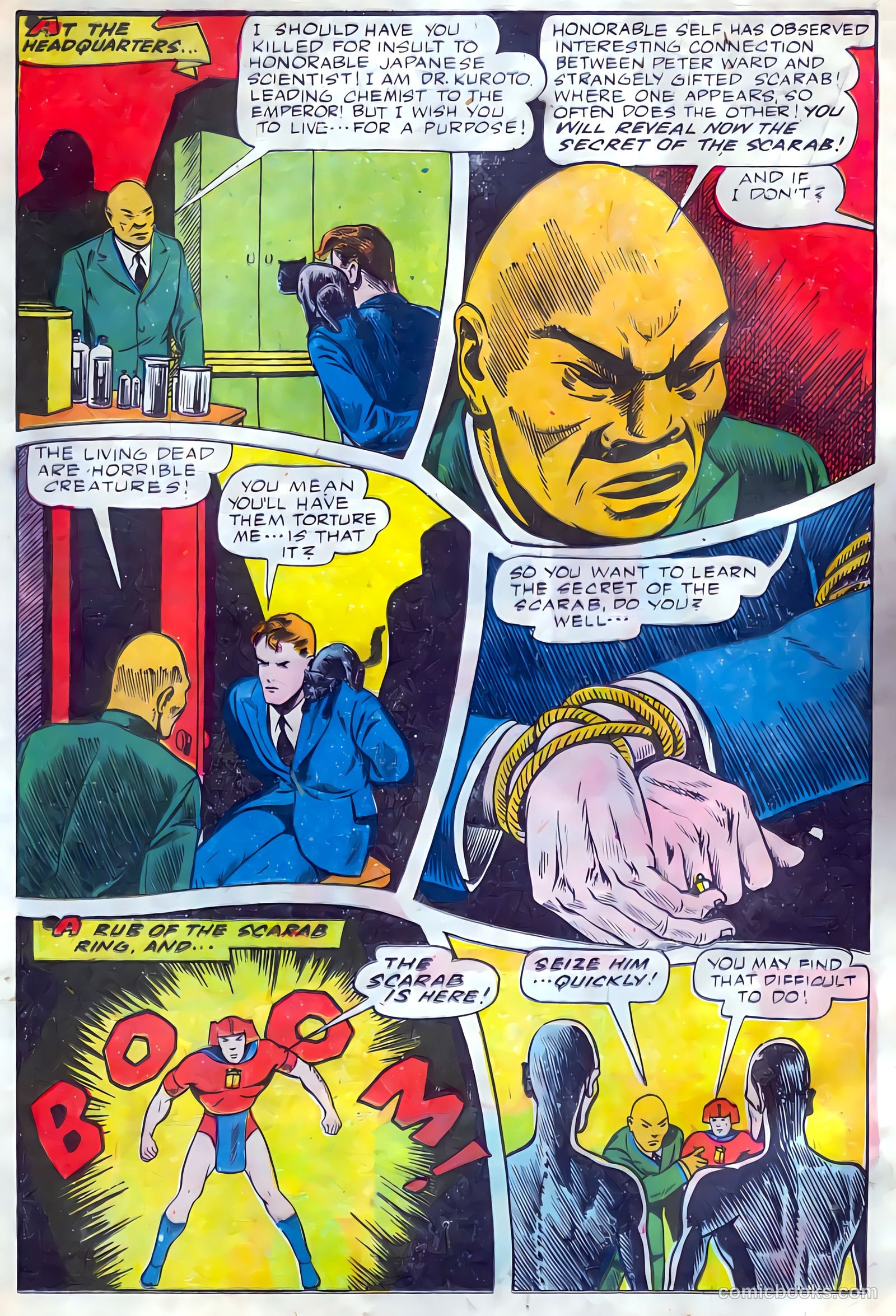 Exciting Comics #46 (1946) — page 32 of 52