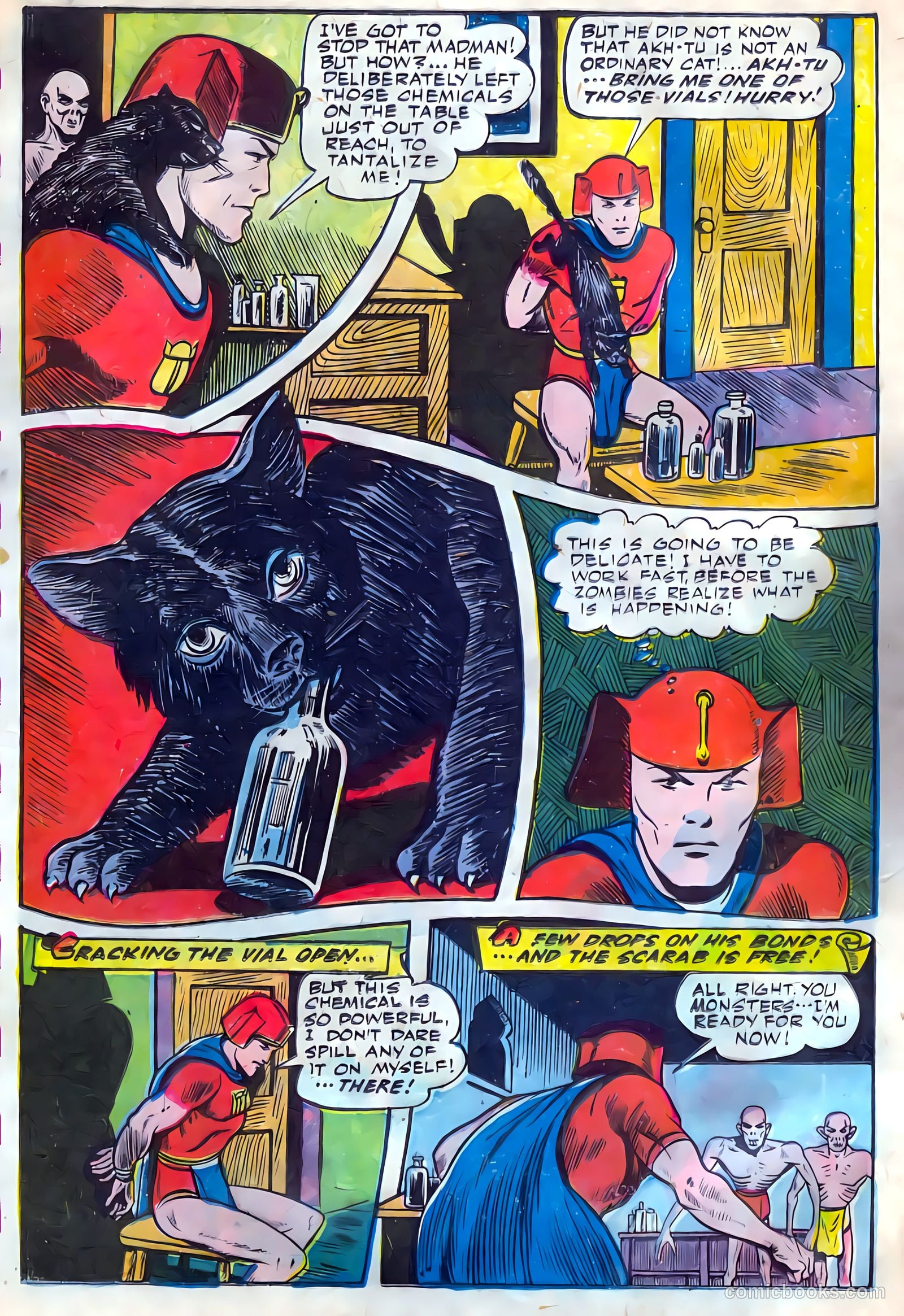 Exciting Comics #46 (1946) — page 34 of 52
