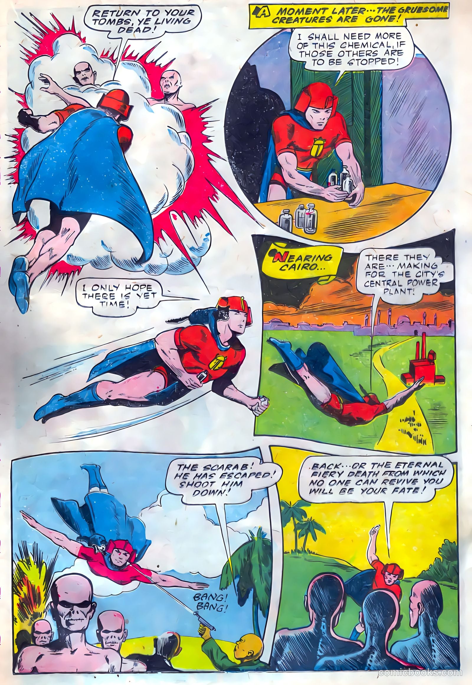Exciting Comics #46 (1946) — page 35 of 52