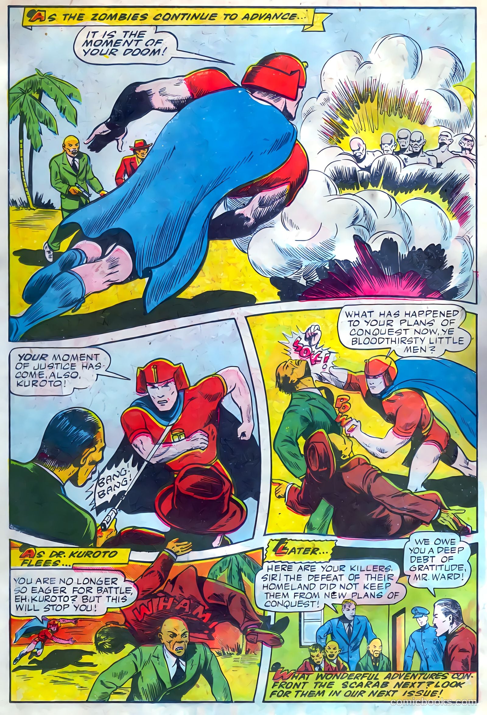 Exciting Comics #46 (1946) — page 36 of 52