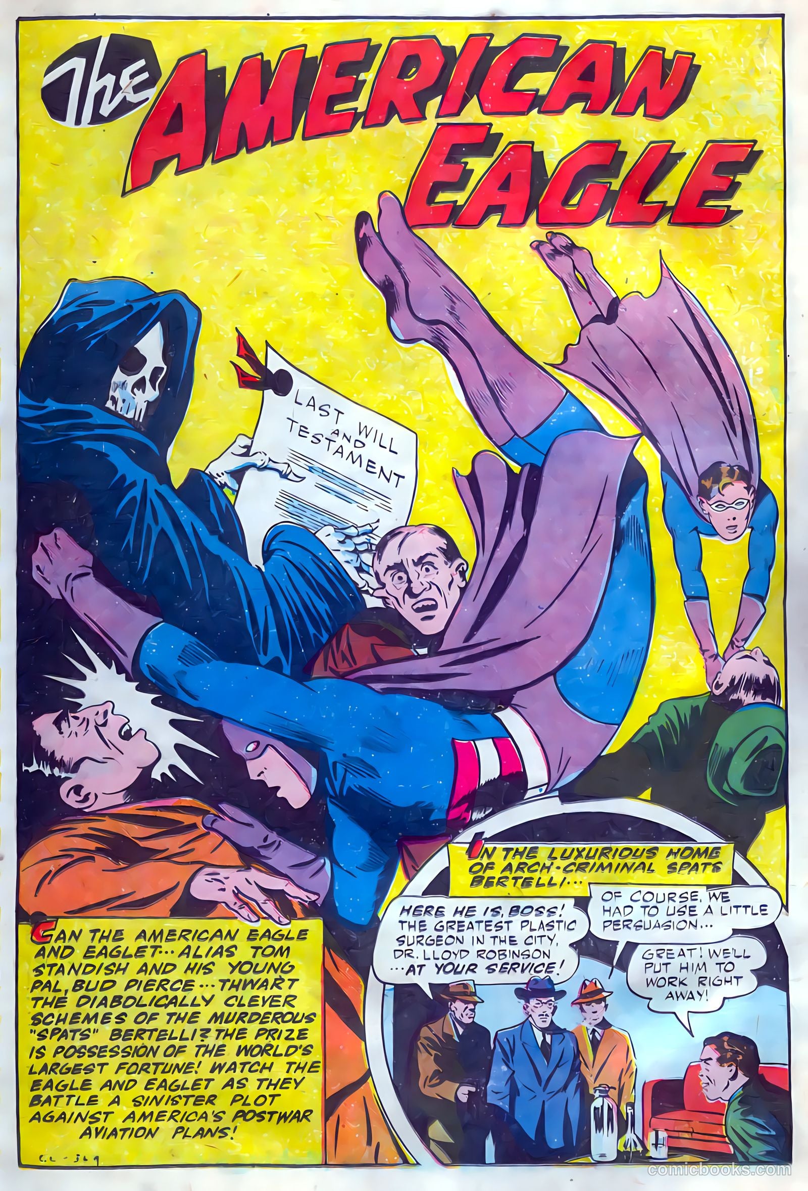 Exciting Comics #46 (1946) — page 38 of 52
