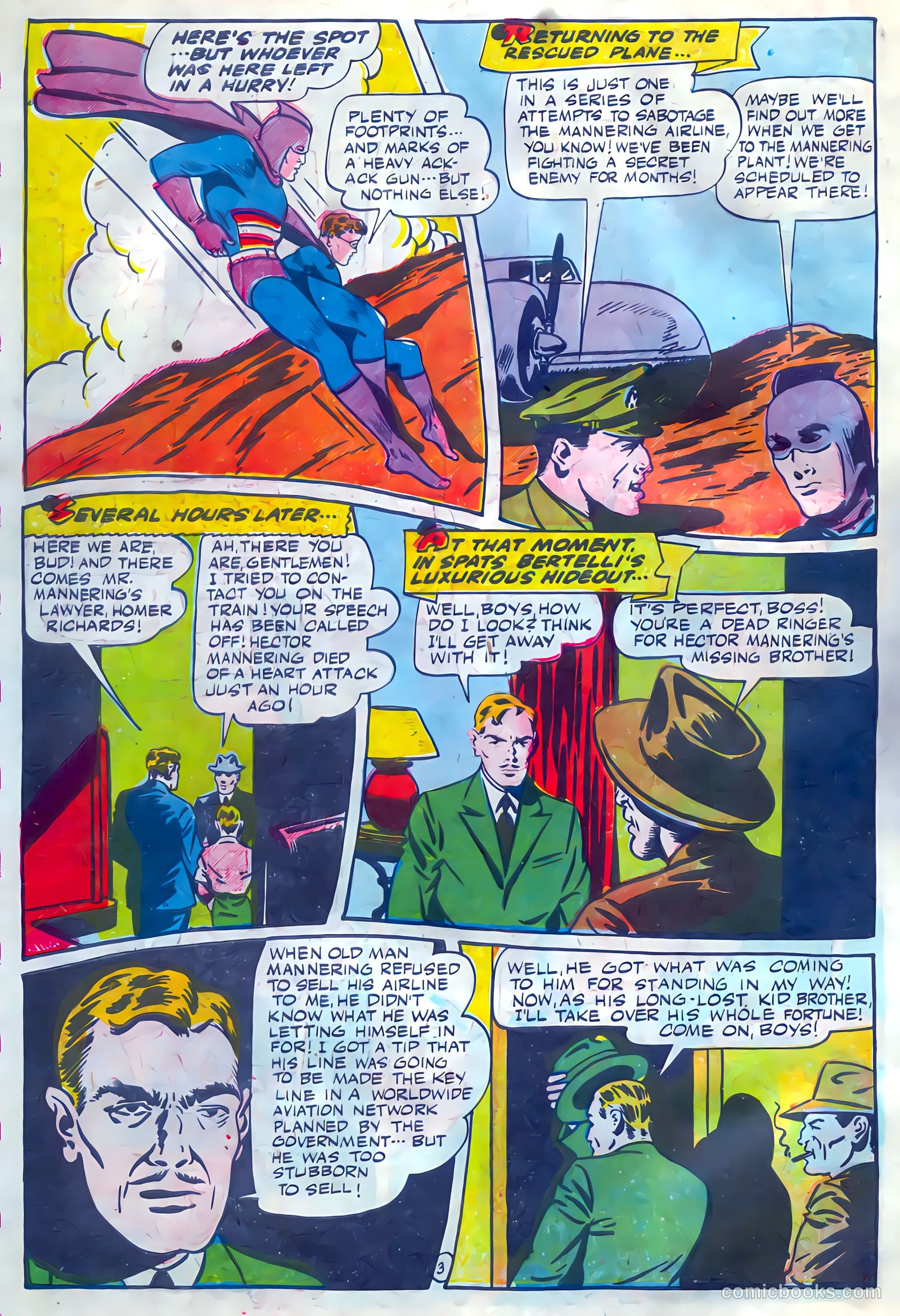 Exciting Comics #46 (1946) — page 40 of 52