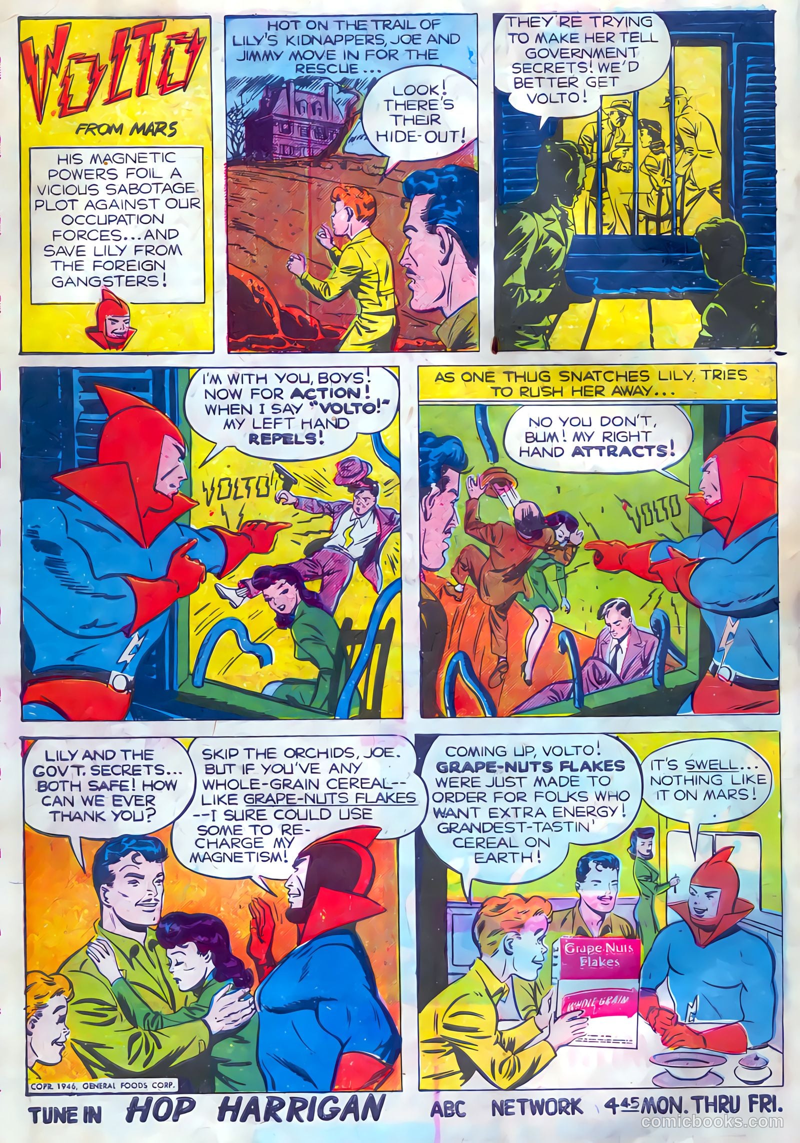 Exciting Comics #46 (1946) — page 50 of 52