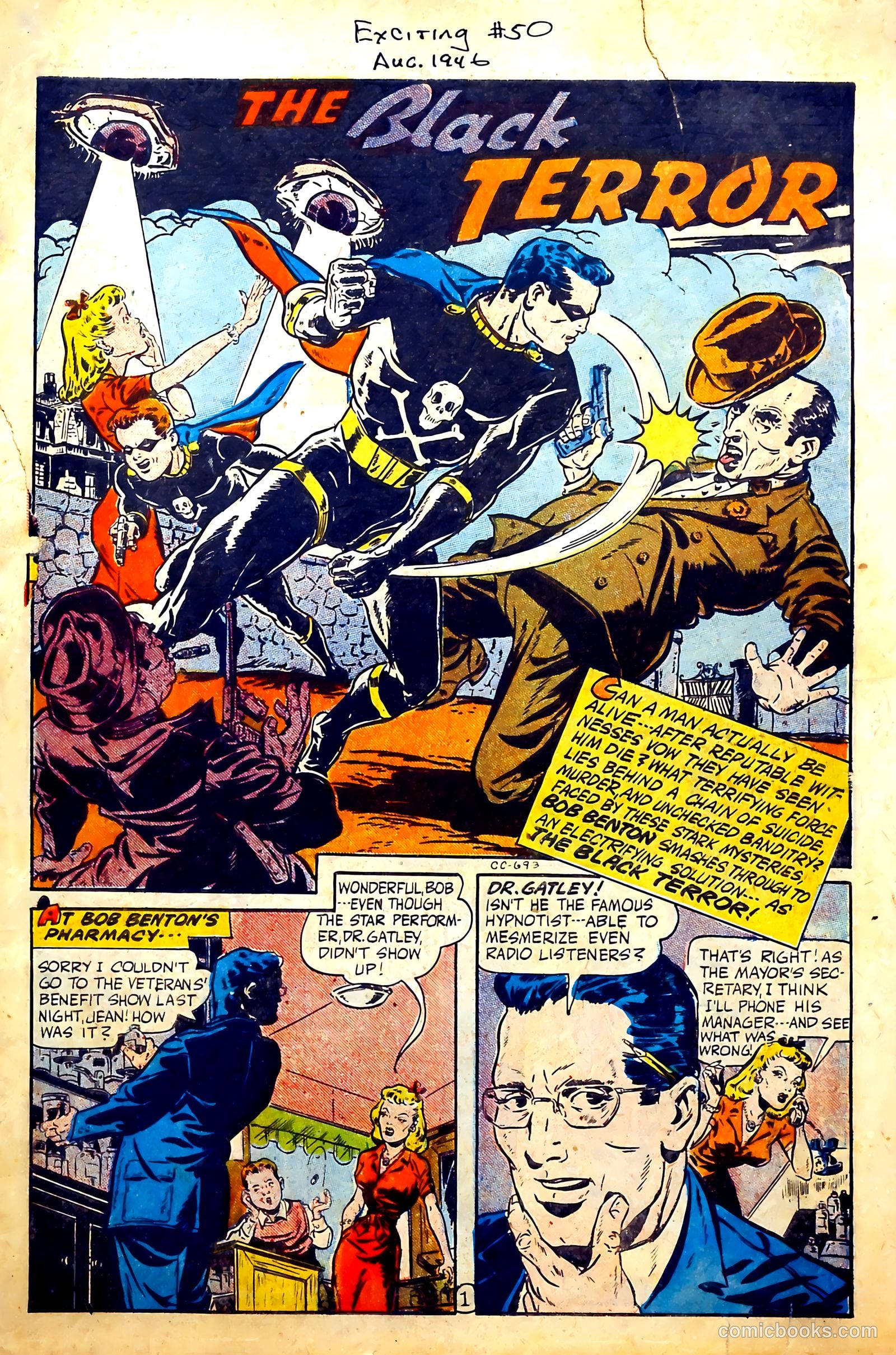 Exciting Comics #50 (1946) — page 2 of 50