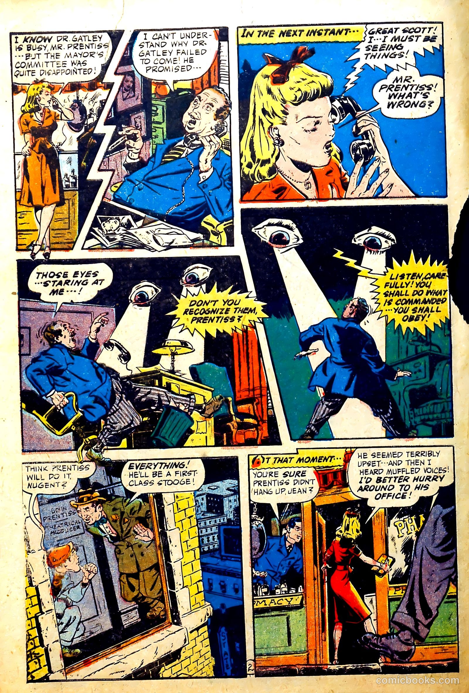Exciting Comics #50 (1946) — page 3 of 50