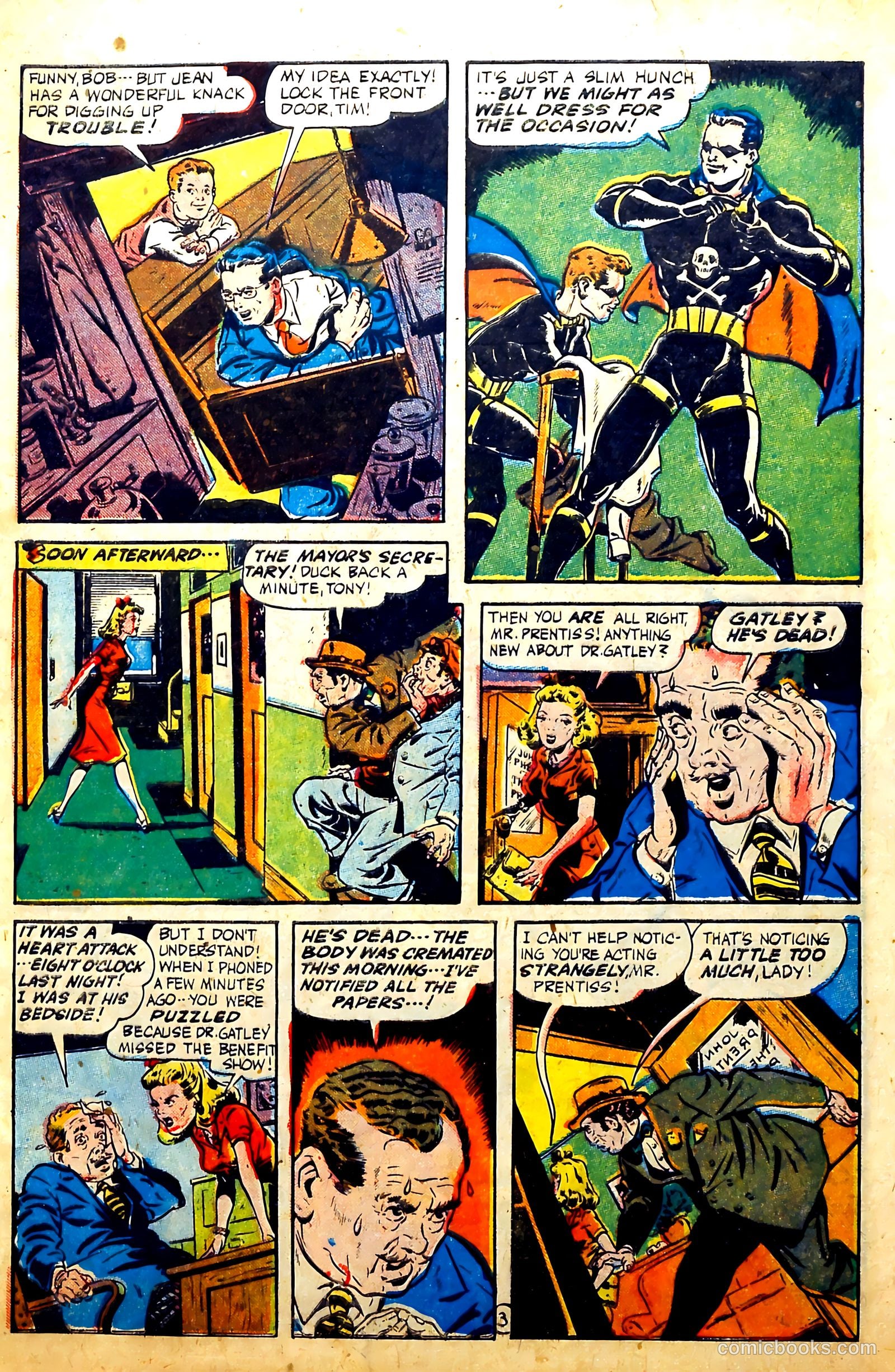 Exciting Comics #50 (1946) — page 4 of 50