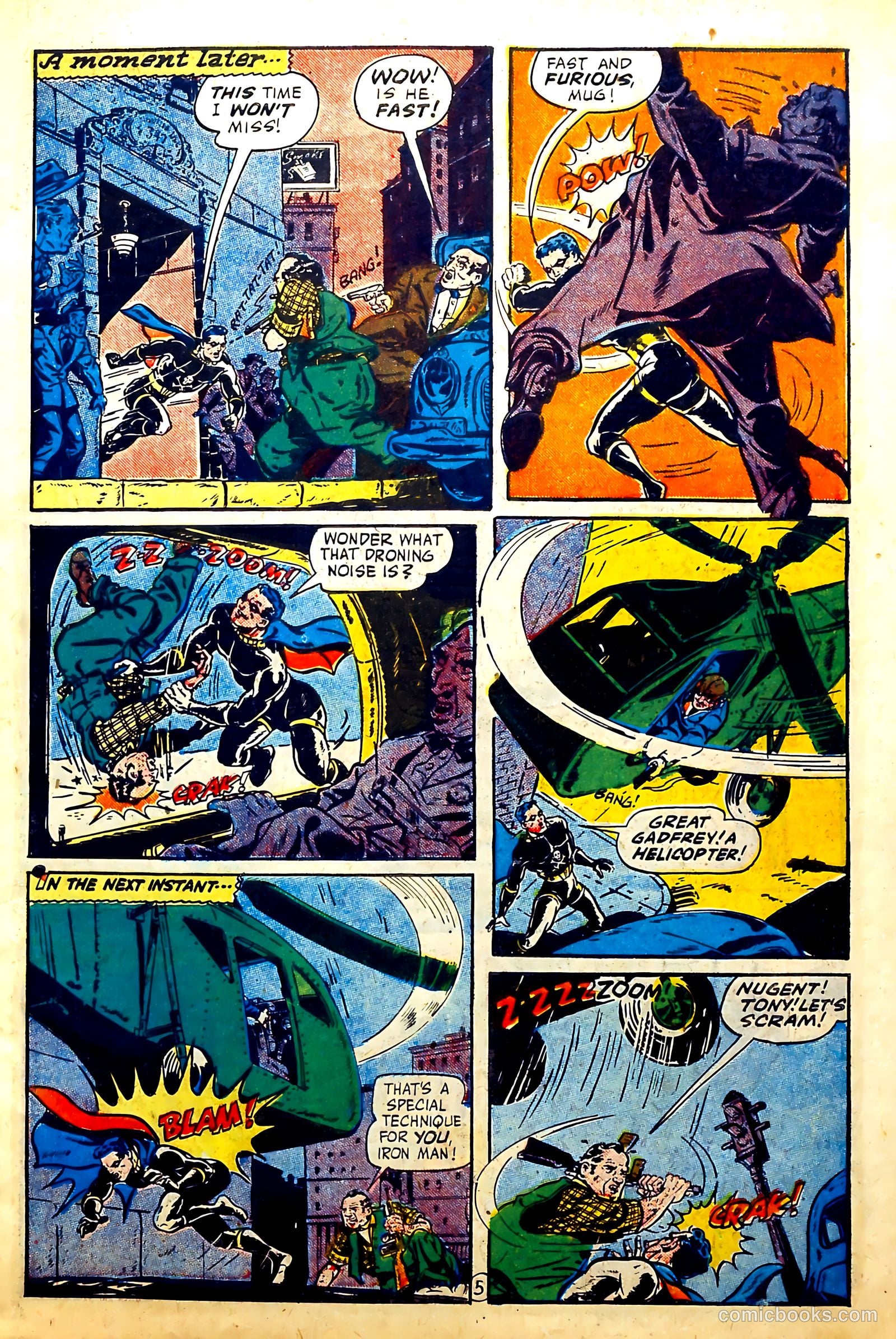 Exciting Comics #50 (1946) — page 6 of 50