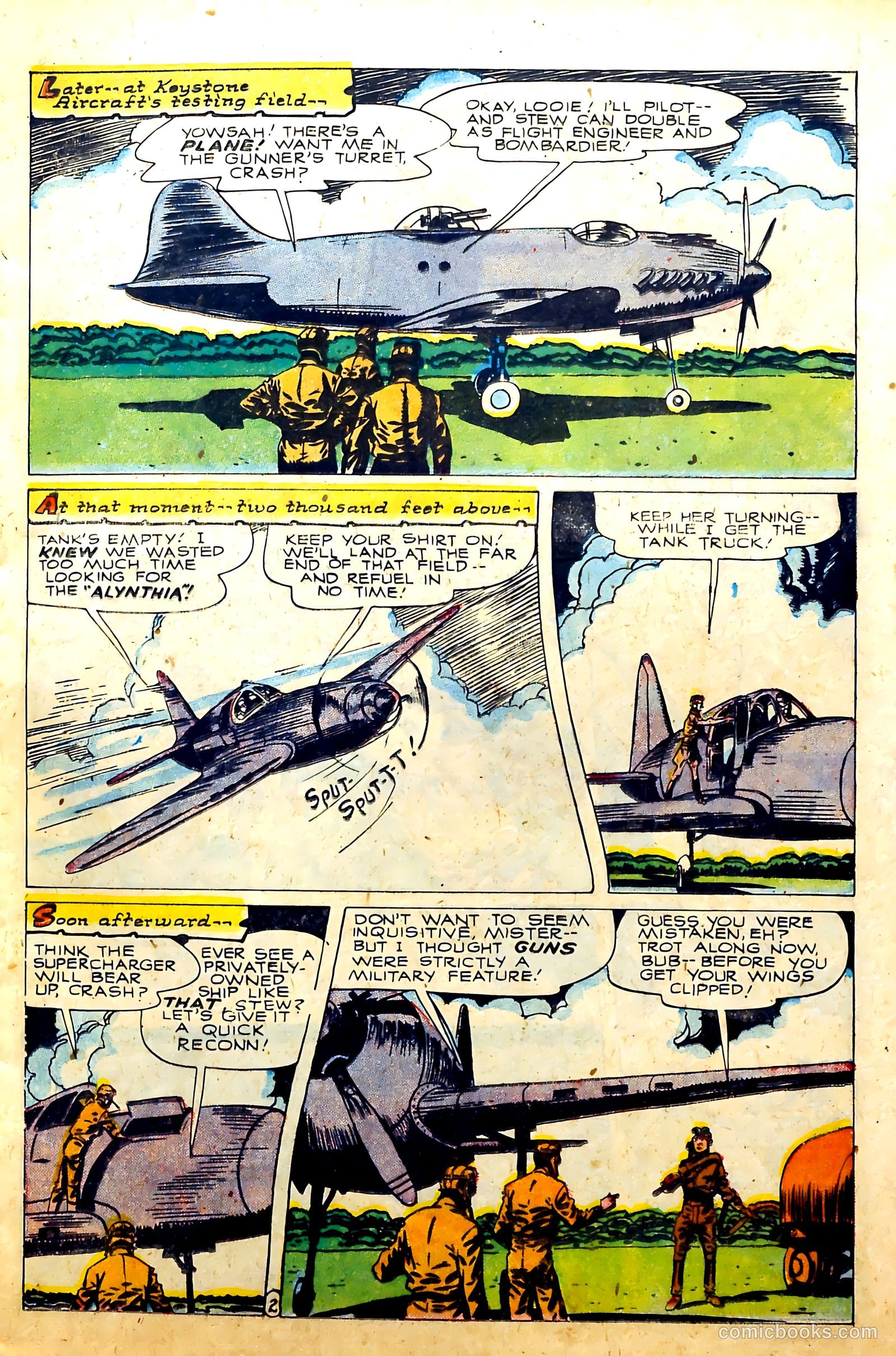 Exciting Comics #50 (1946) — page 14 of 50