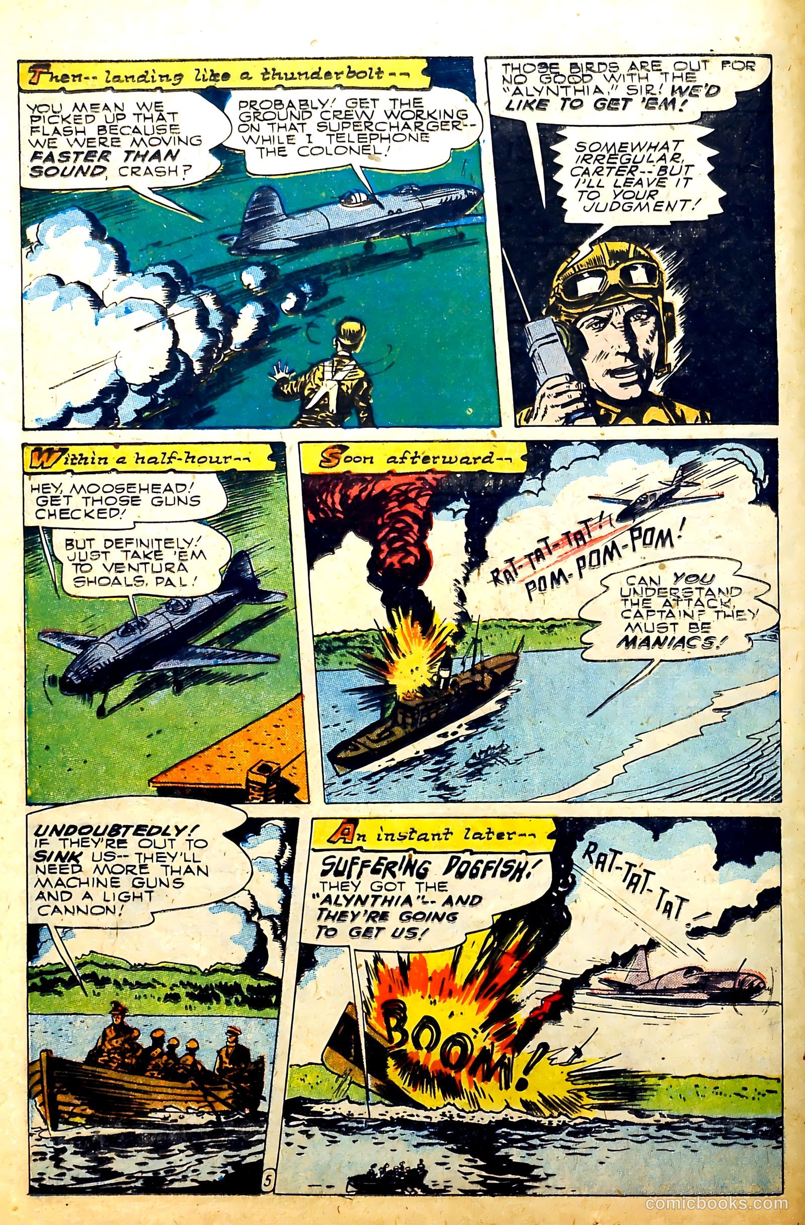Exciting Comics #50 (1946) — page 17 of 50