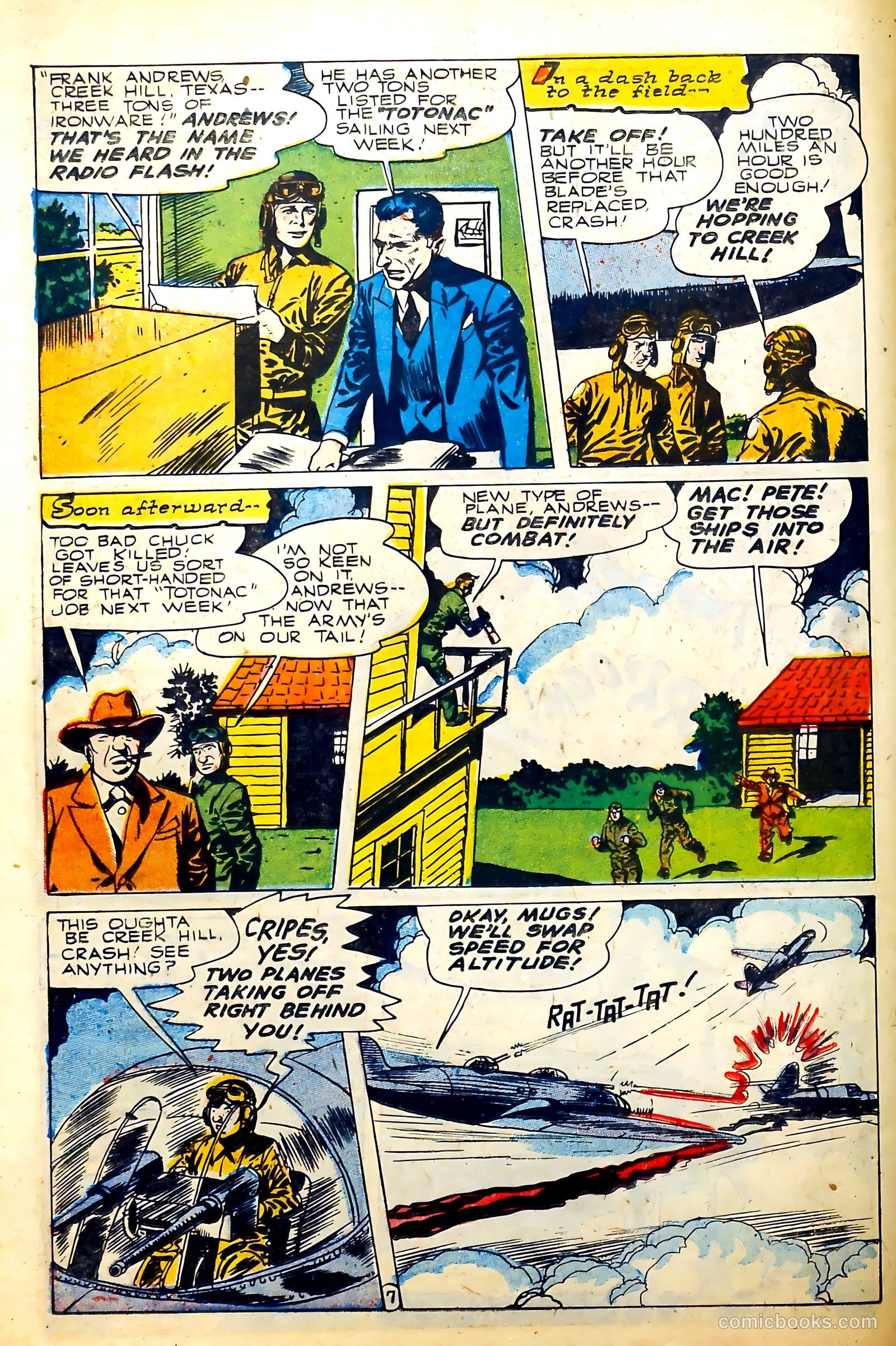 Exciting Comics #50 (1946) — page 19 of 50