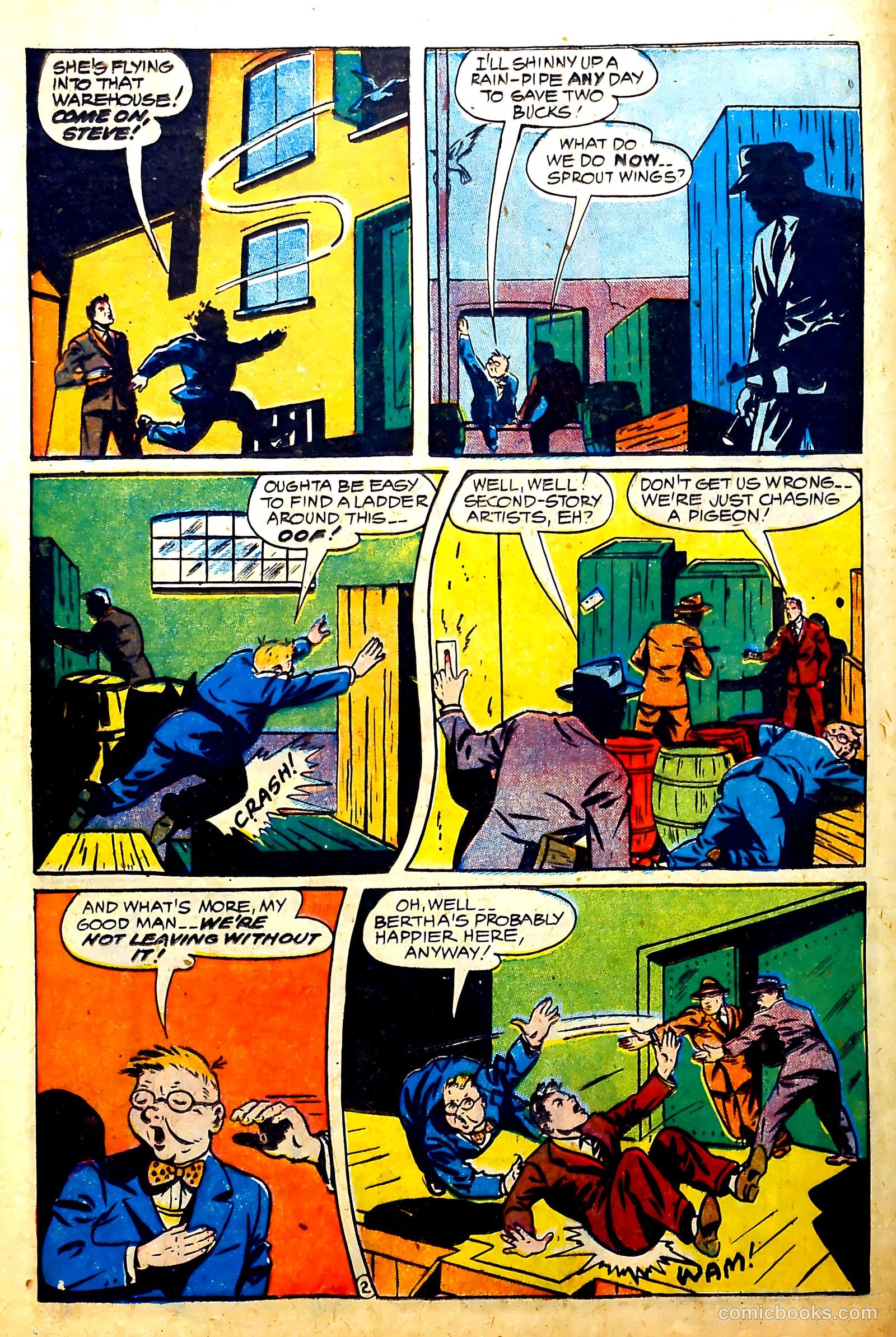 Exciting Comics #50 (1946) — page 23 of 50