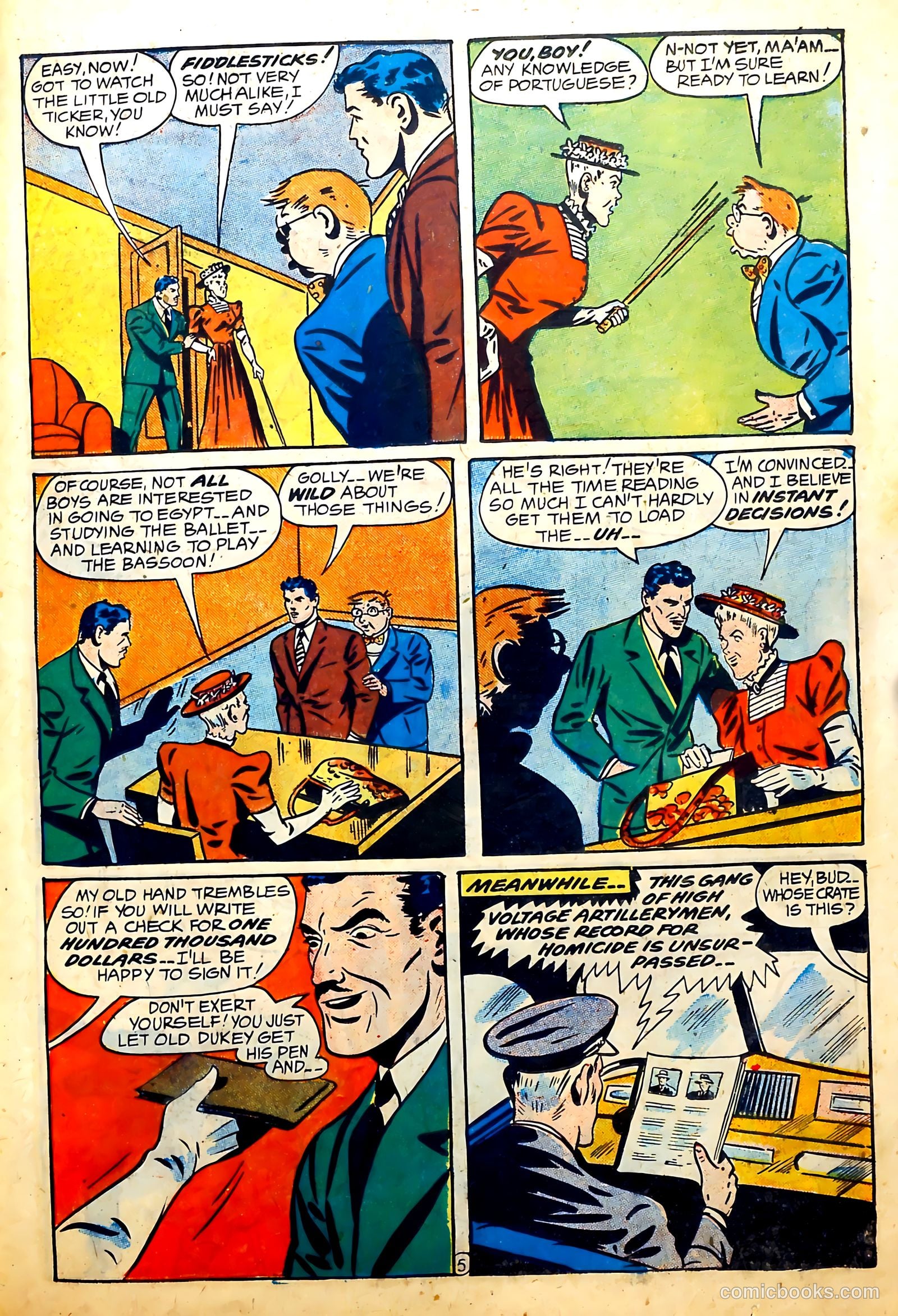 Exciting Comics #50 (1946) — page 26 of 50