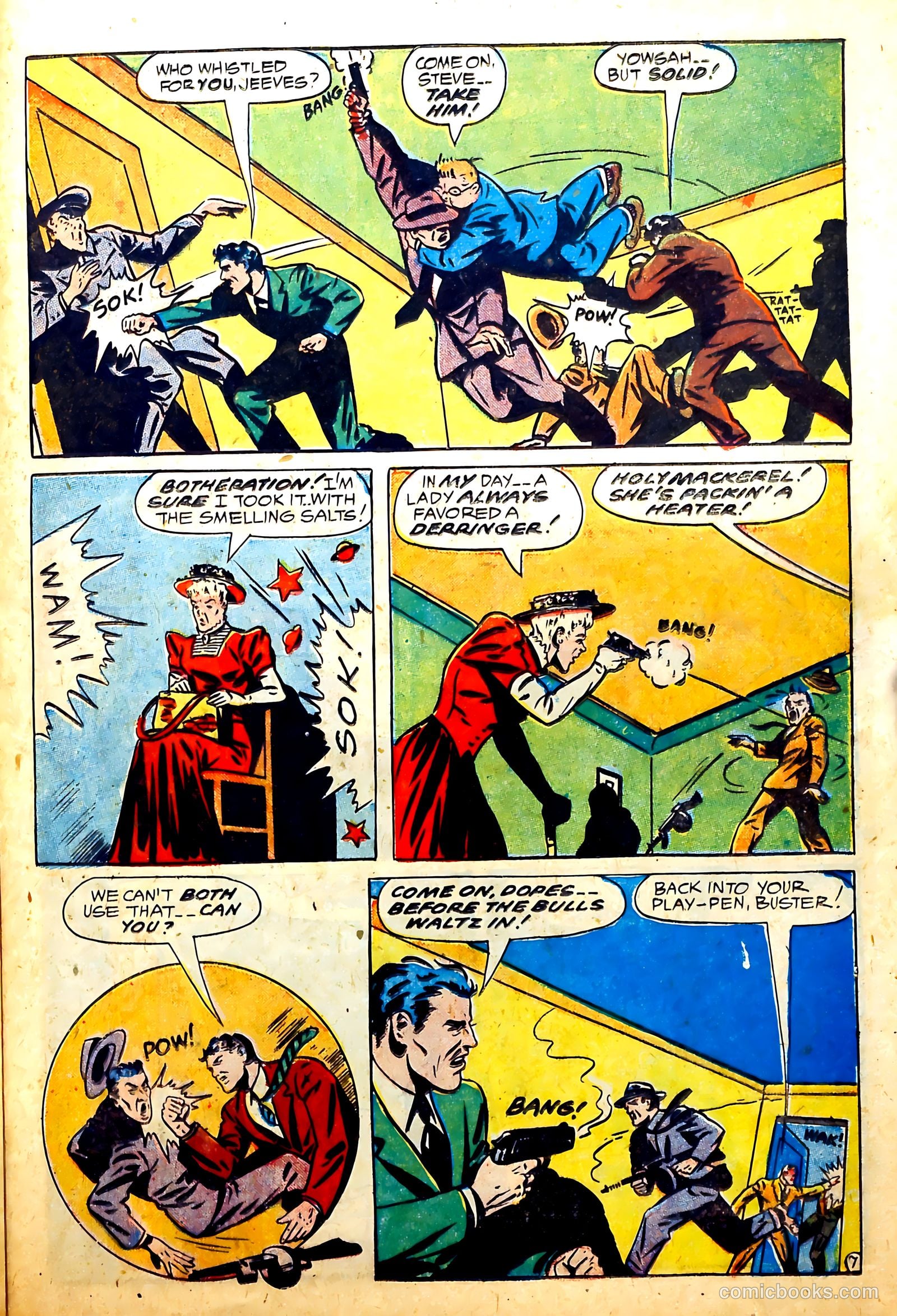Exciting Comics #50 (1946) — page 28 of 50