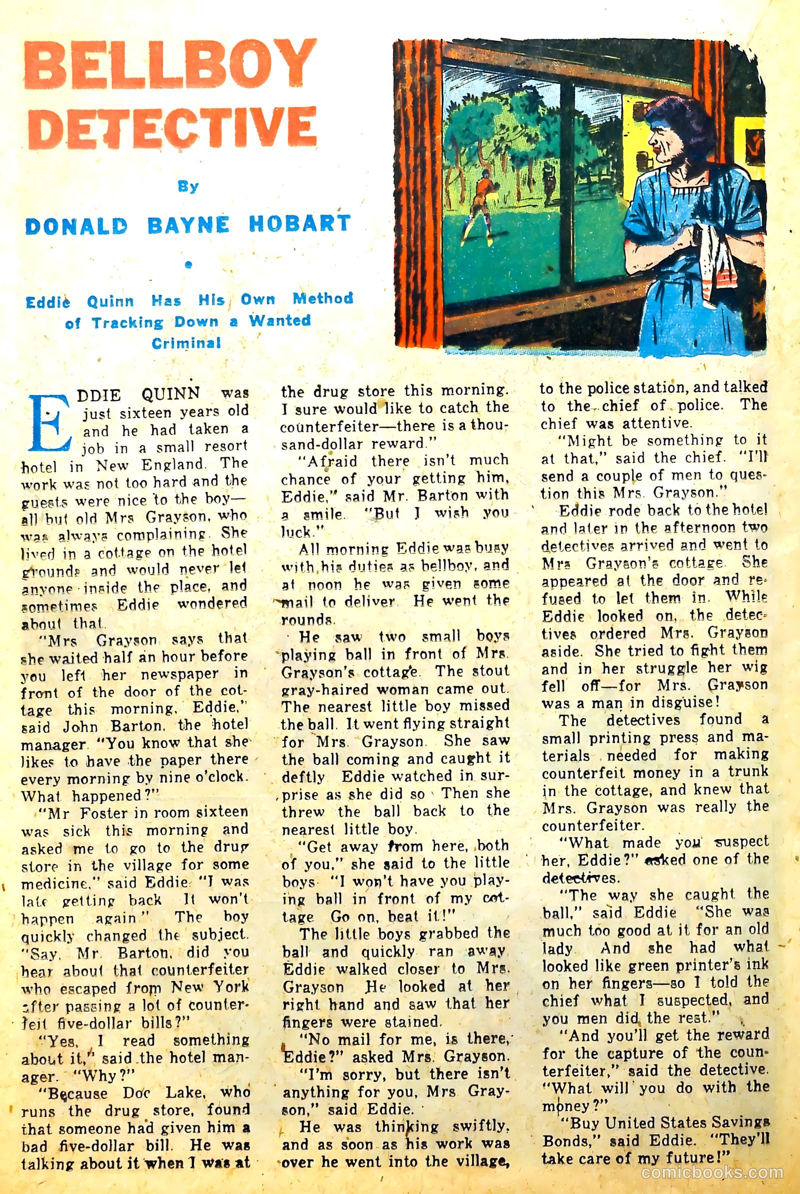 Exciting Comics #50 (1946) — page 31 of 50