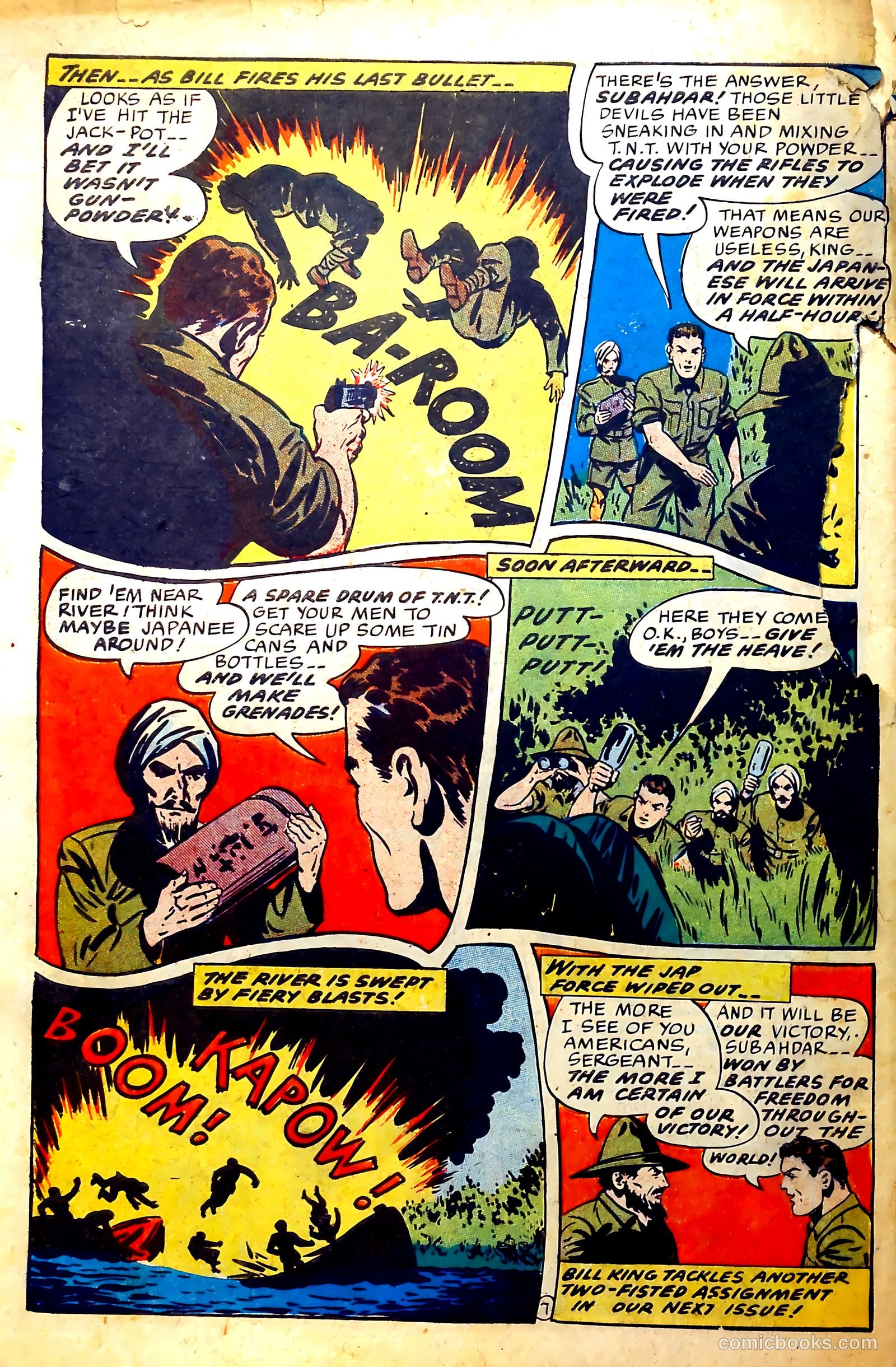 Exciting Comics #50 (1946) — page 49 of 50