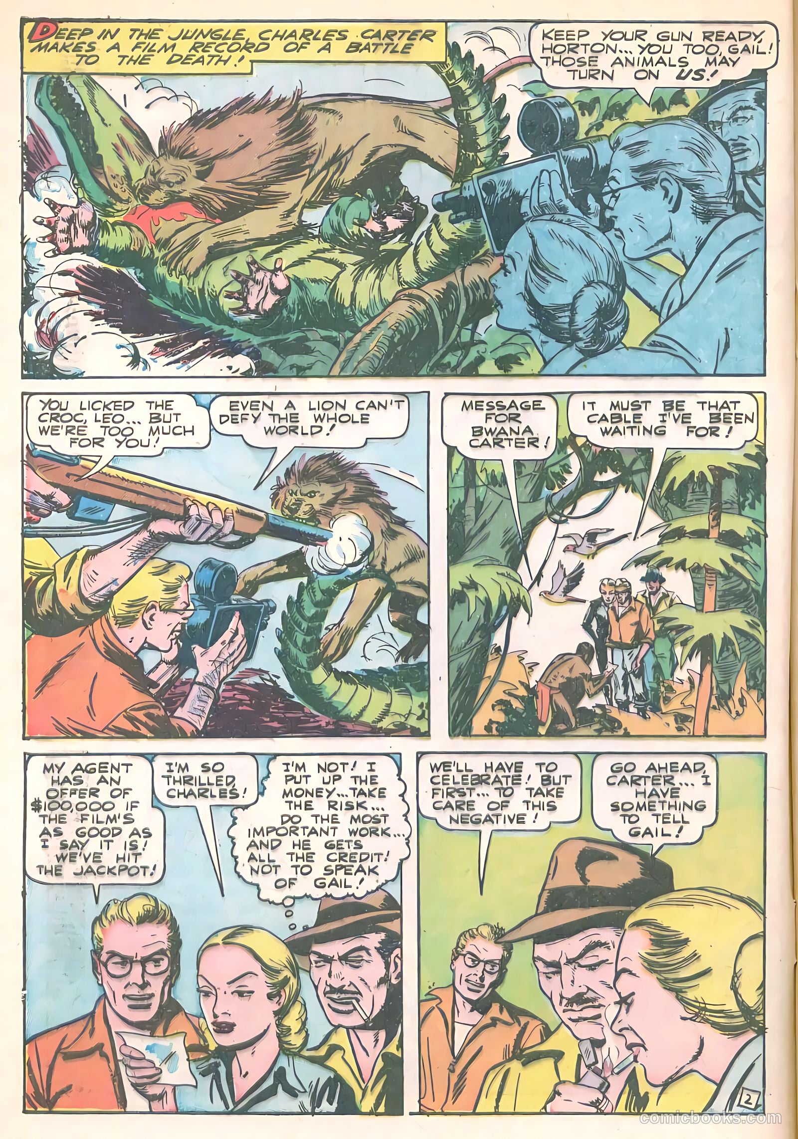 Exciting Comics #65 (1949) — page 4 of 52
