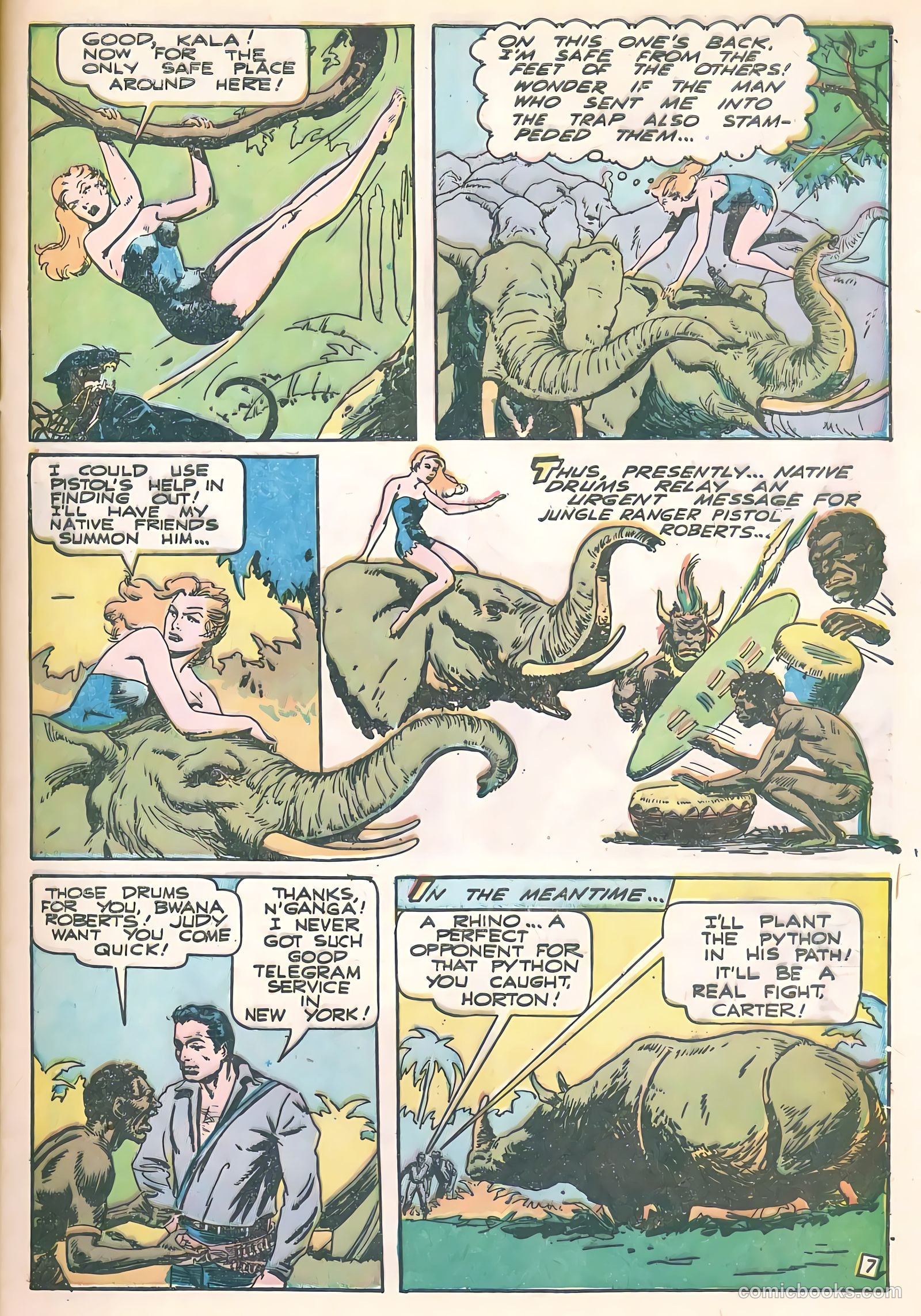 Exciting Comics #65 (1949) — page 9 of 52