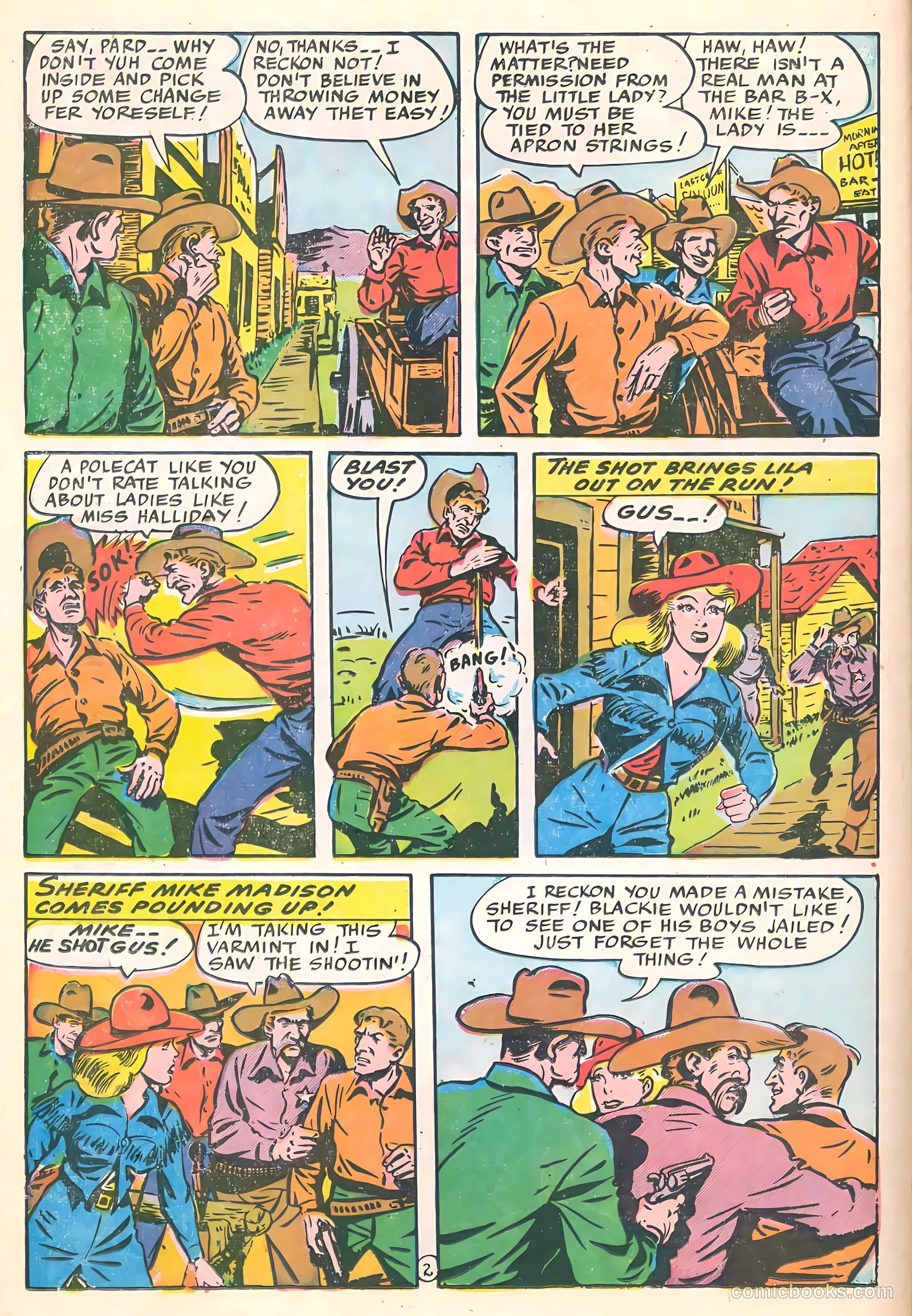 Exciting Comics #65 (1949) — page 22 of 52