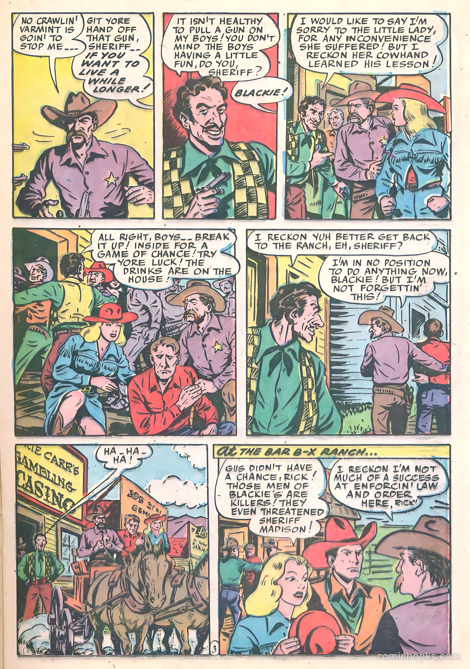 Exciting Comics #65 (1949) — page 23 of 52