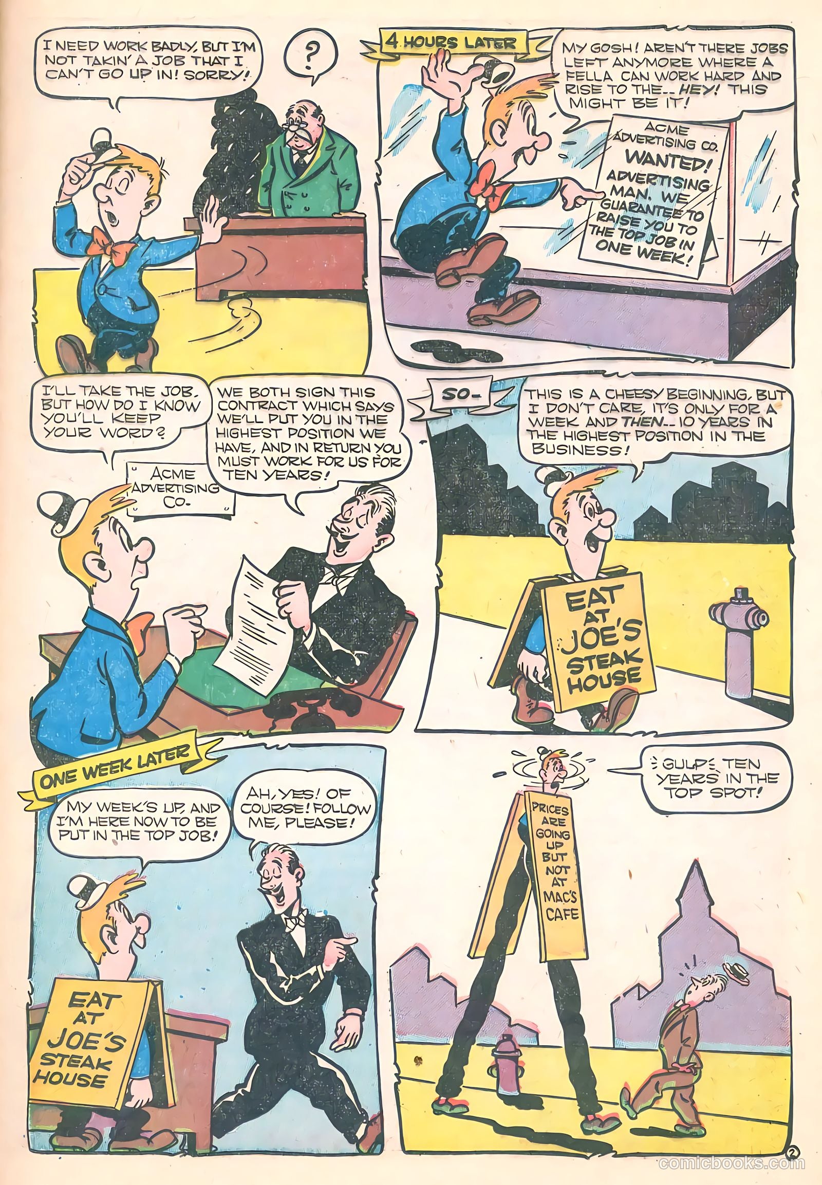 Exciting Comics #65 (1949) — page 33 of 52