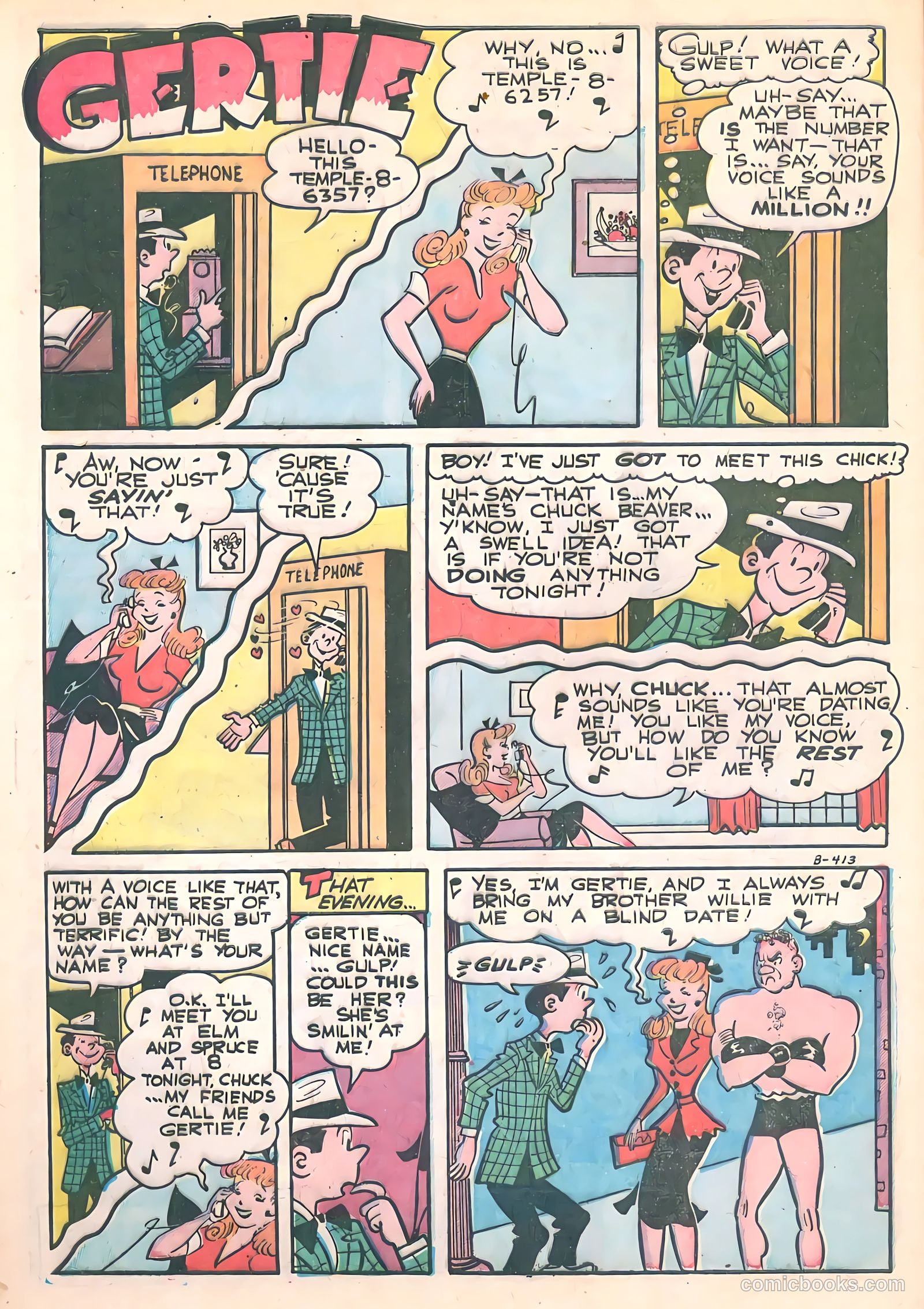 Exciting Comics #65 (1949) — page 42 of 52