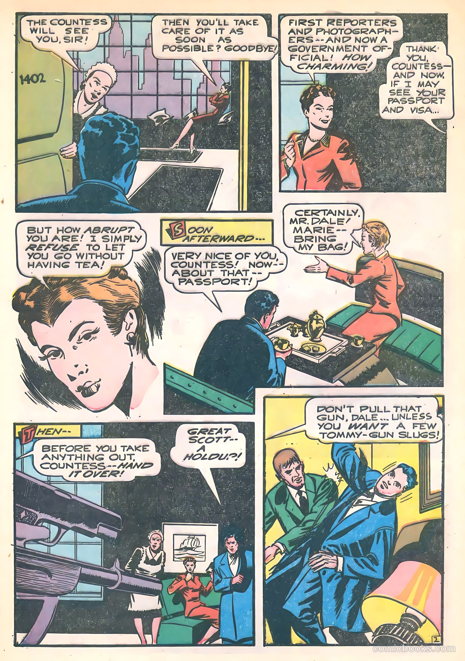Exciting Comics #65 (1949) — page 44 of 52