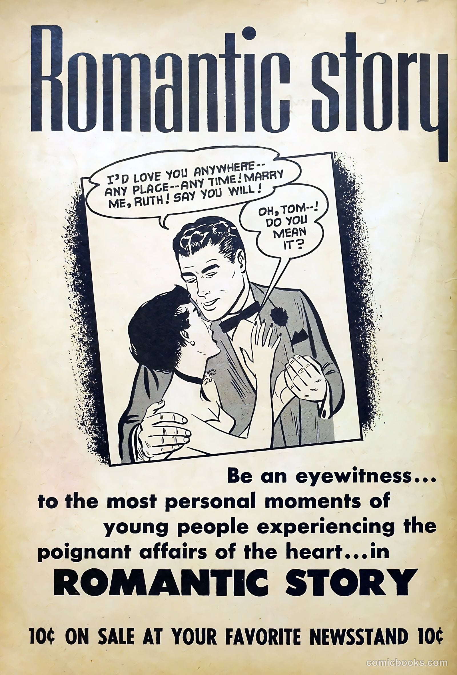 Exciting Romances #10 (1952) — page 2 of 37